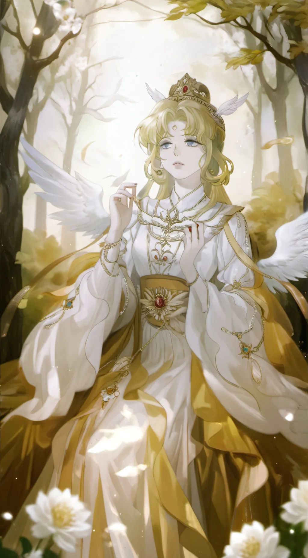 ai character: Akiane background