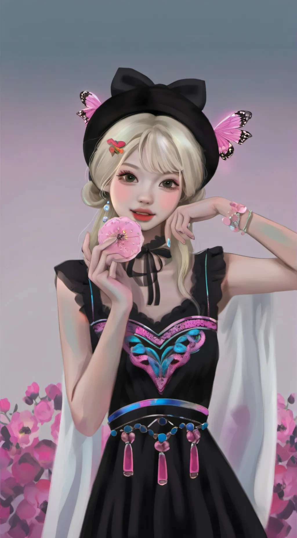 ai character: hannah background