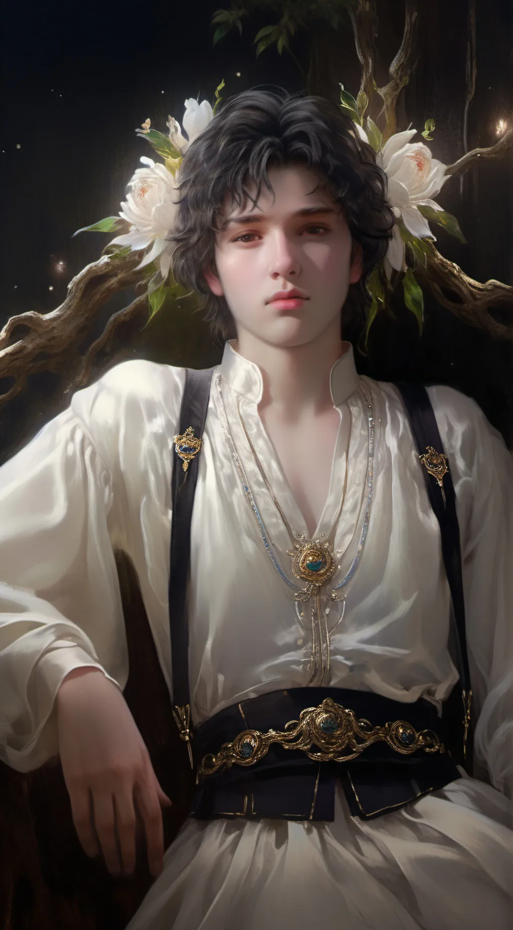 ai character: zachary lynn hill background