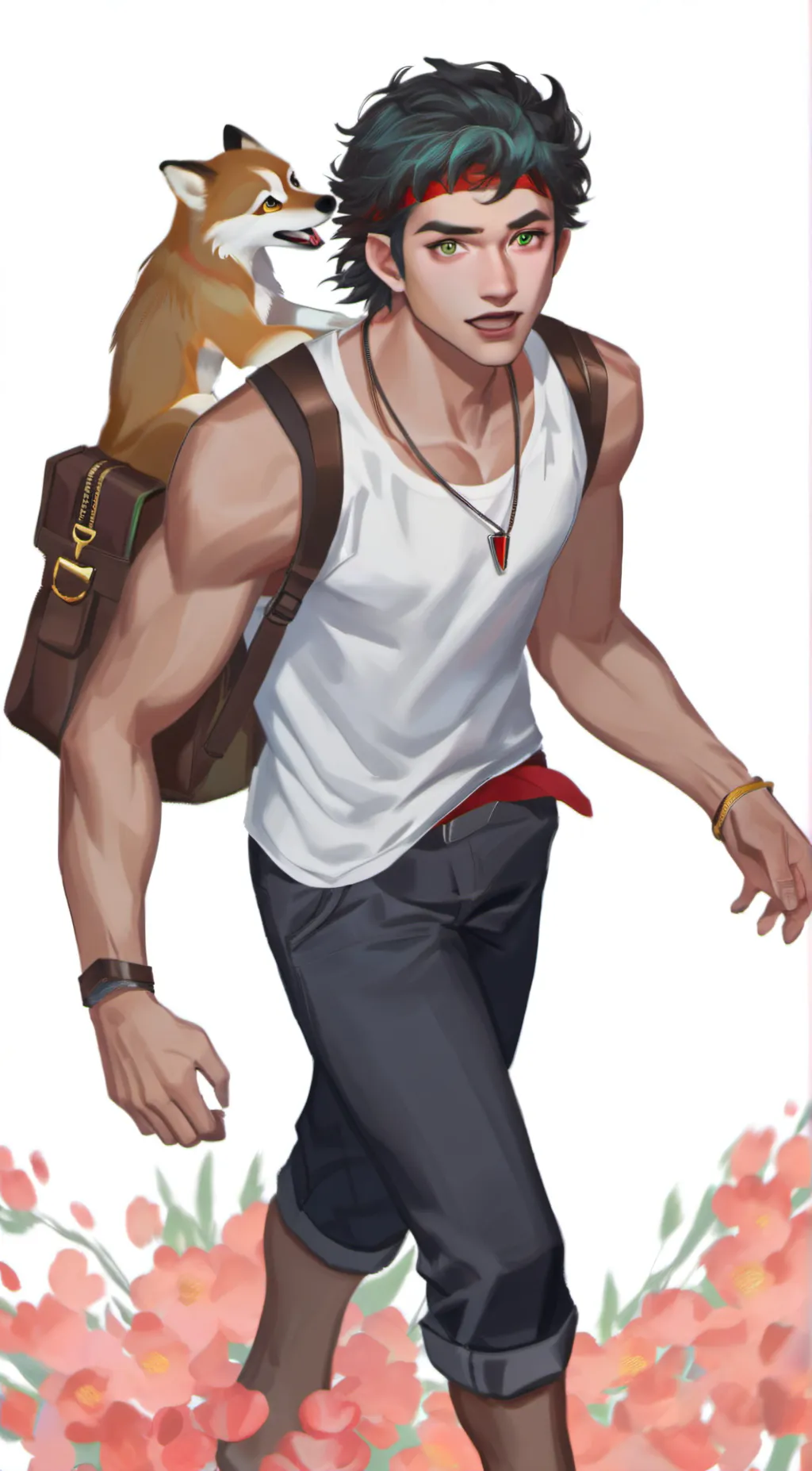 ai character: Kai background