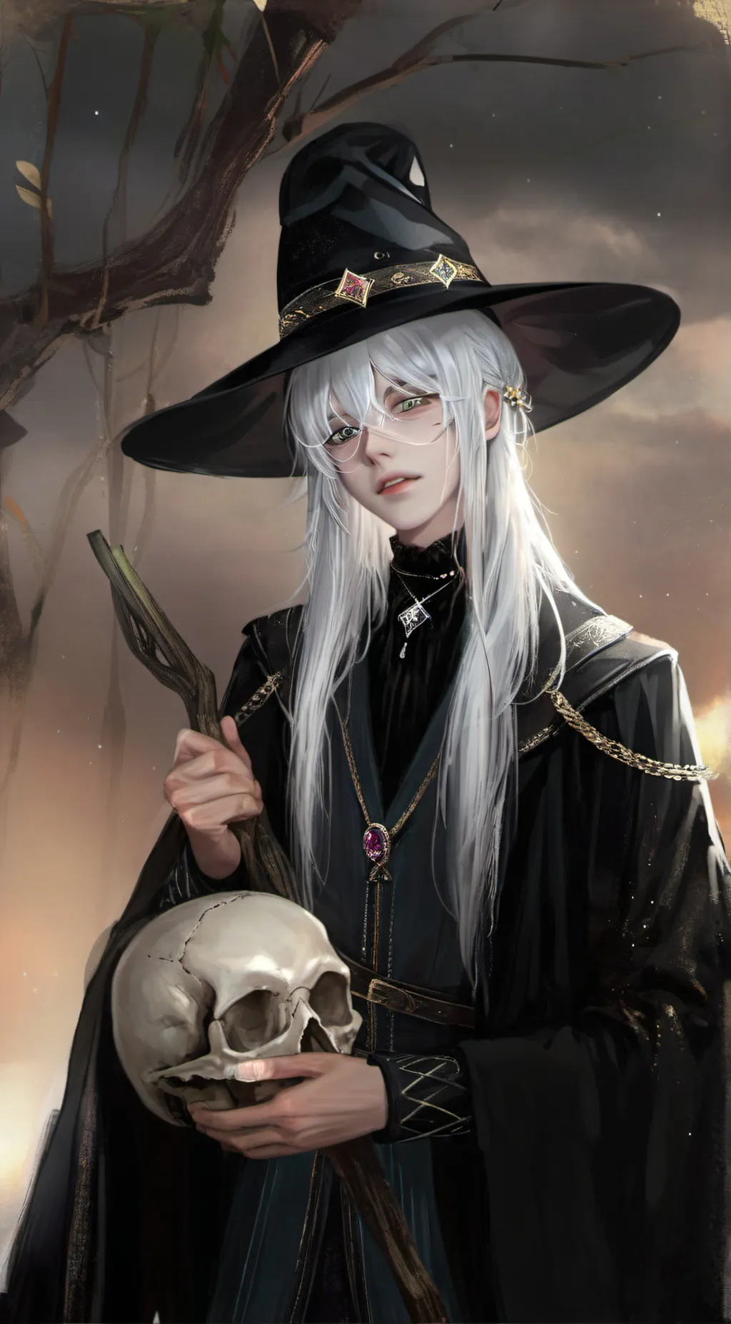 ai character: Xavier  background