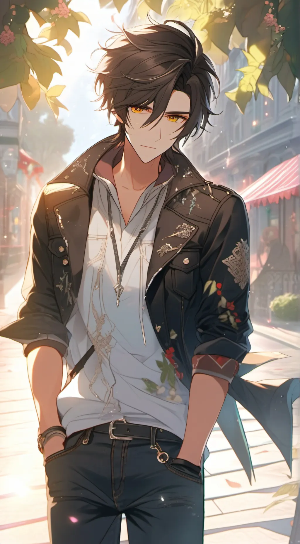 ai character: gerald background