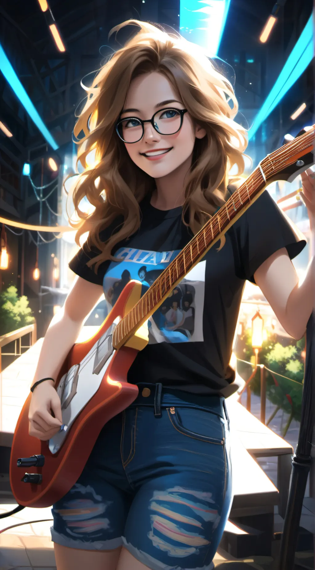 ai character: Reagan background