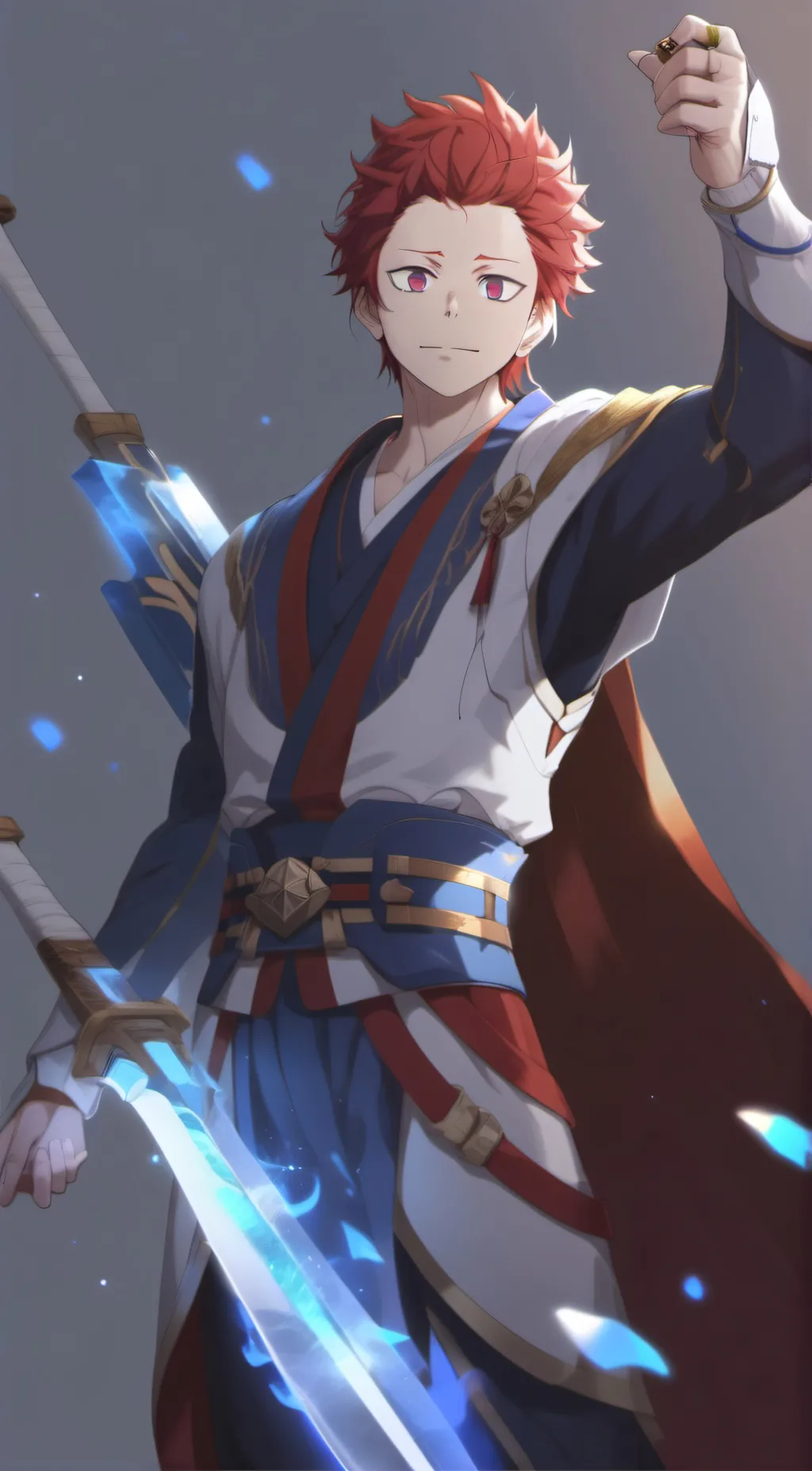 ai character: kirishima eijiro  background