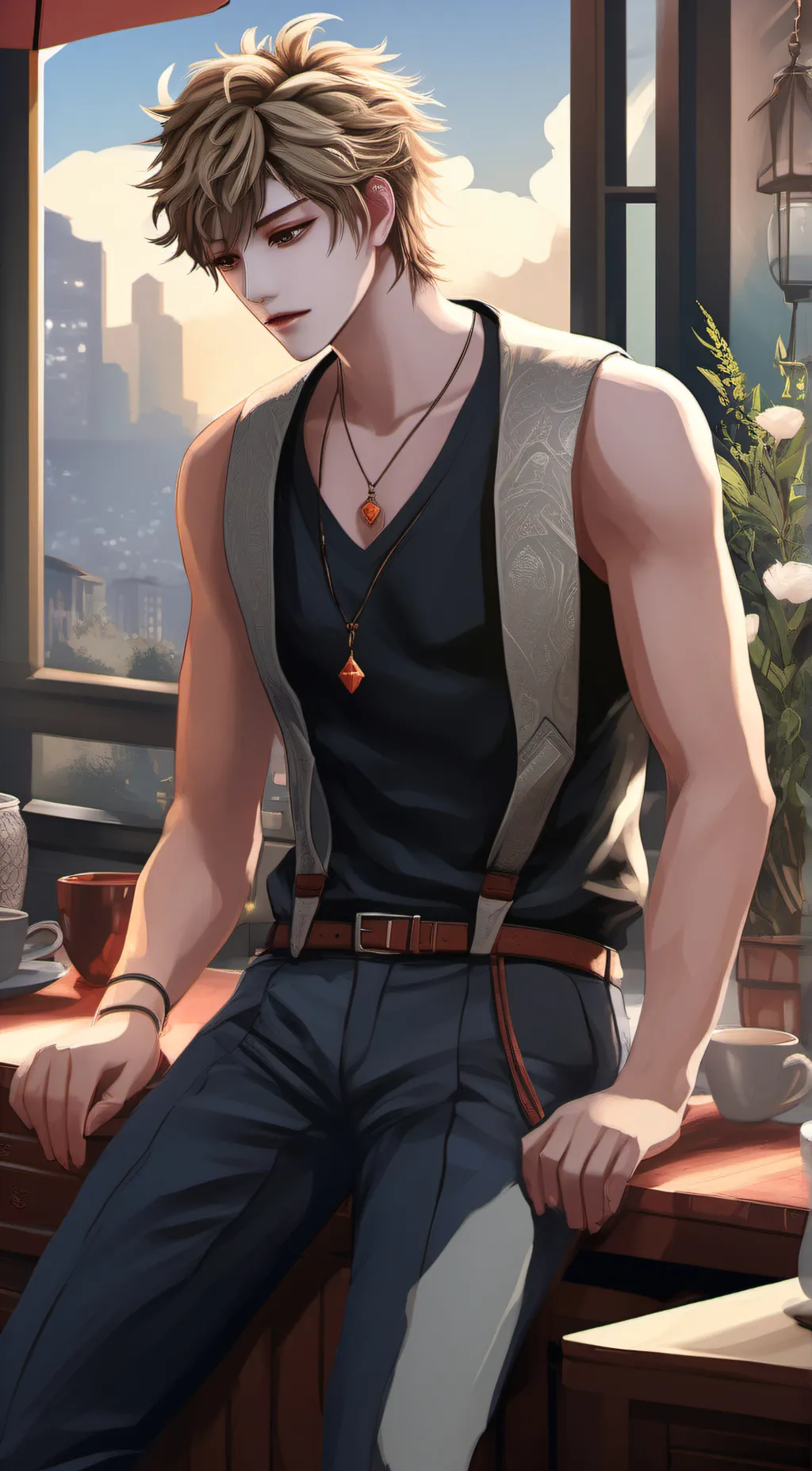 ai character: Mike background