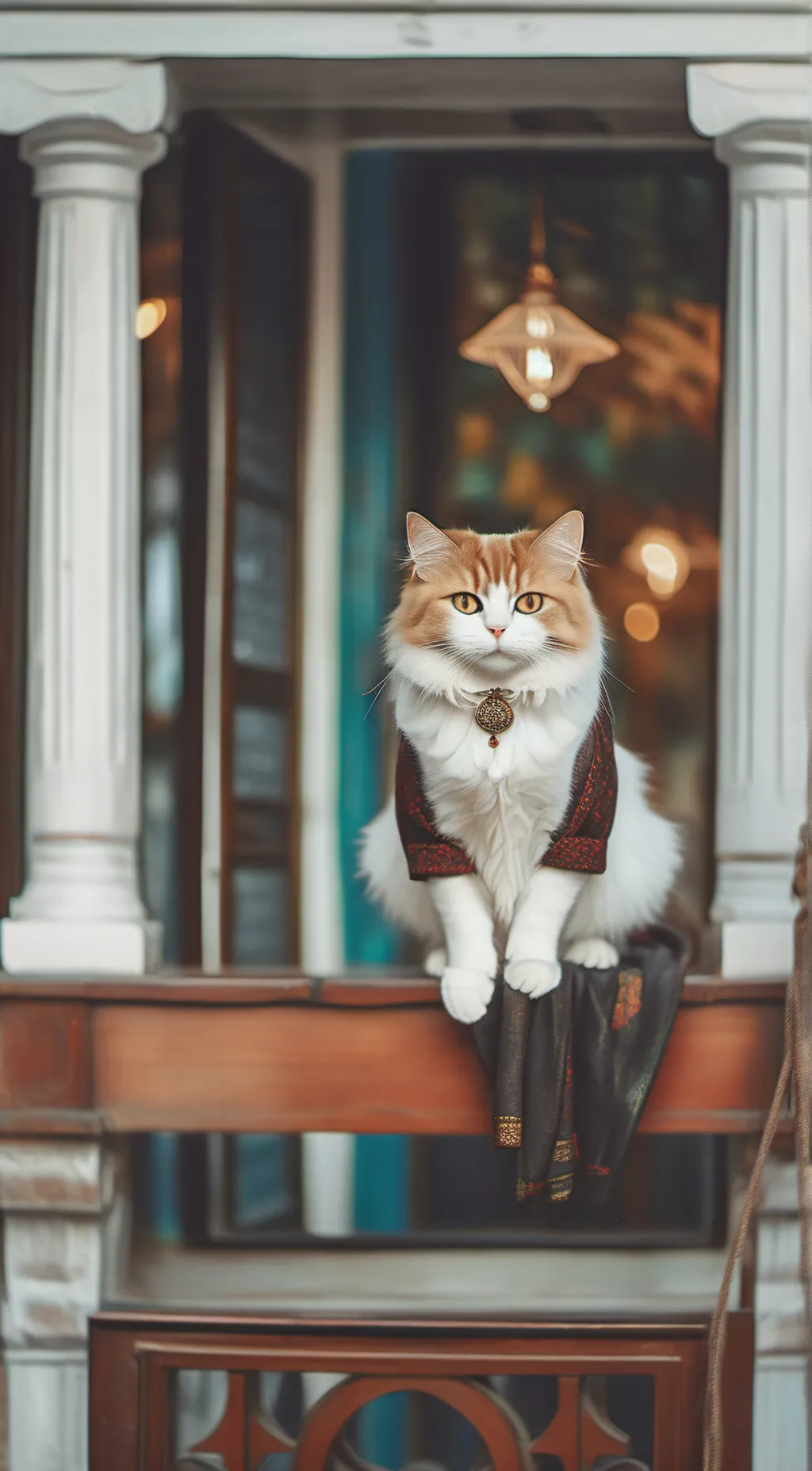 ai character: Madison  background