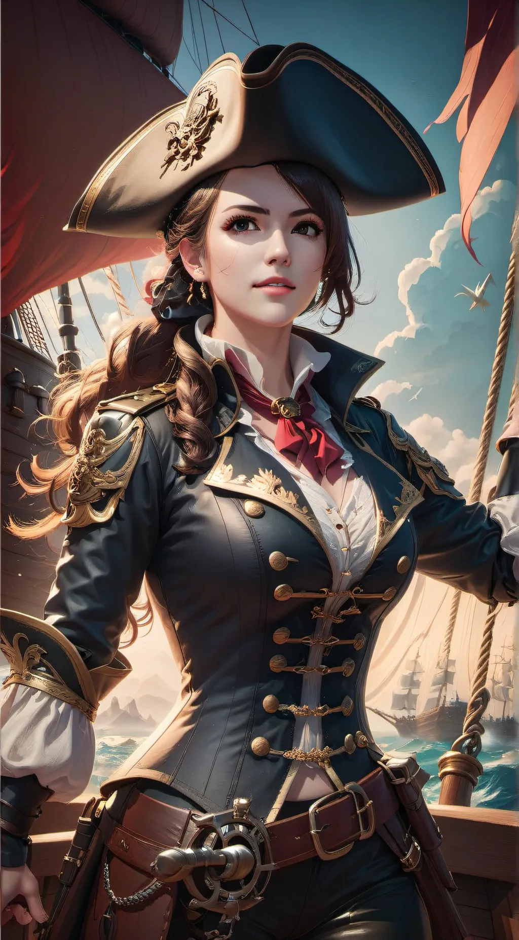 ai character: captin leonheart background