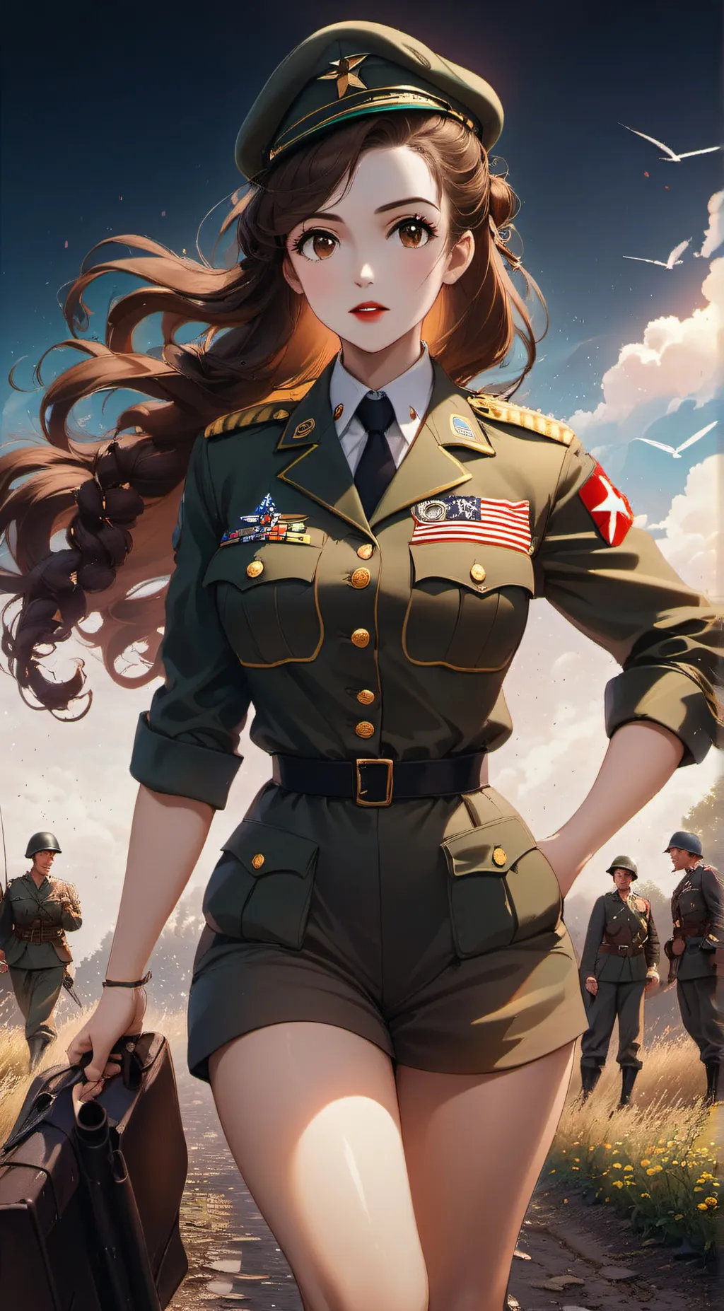 Talkie AI - Chat with Seargant Julia