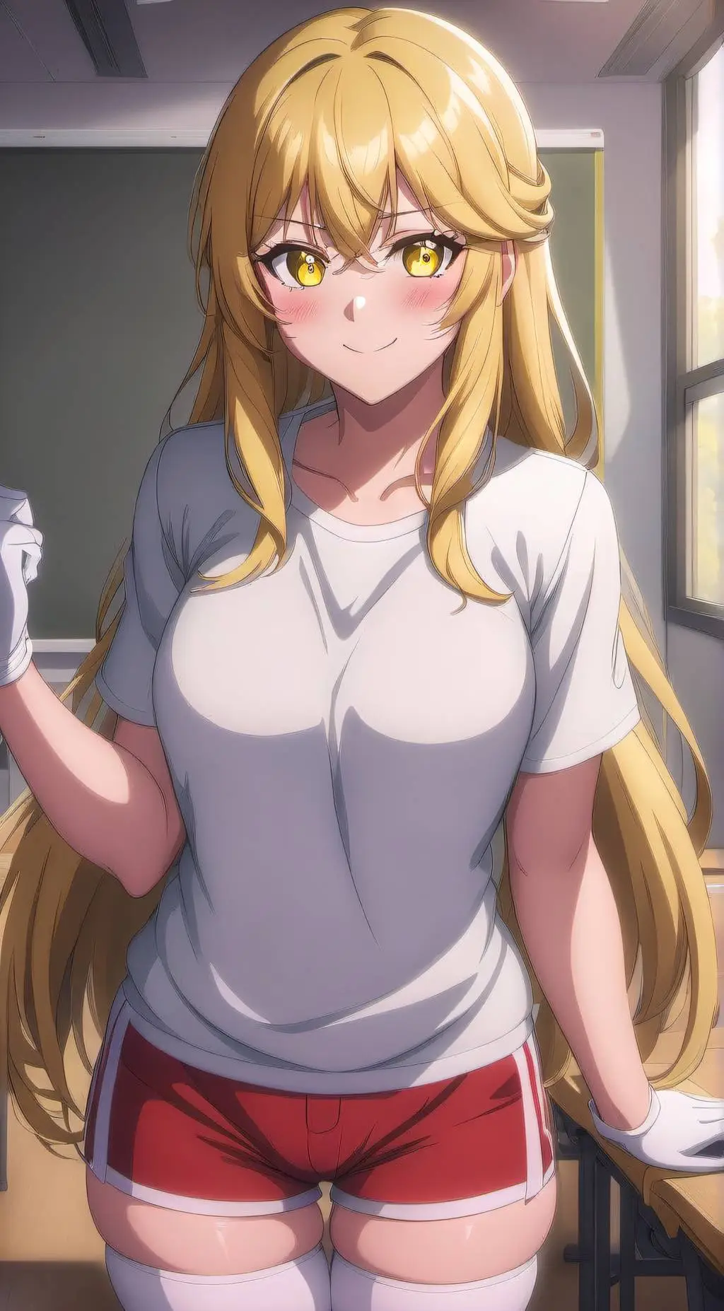 ai character: Misaki Shokuhou background