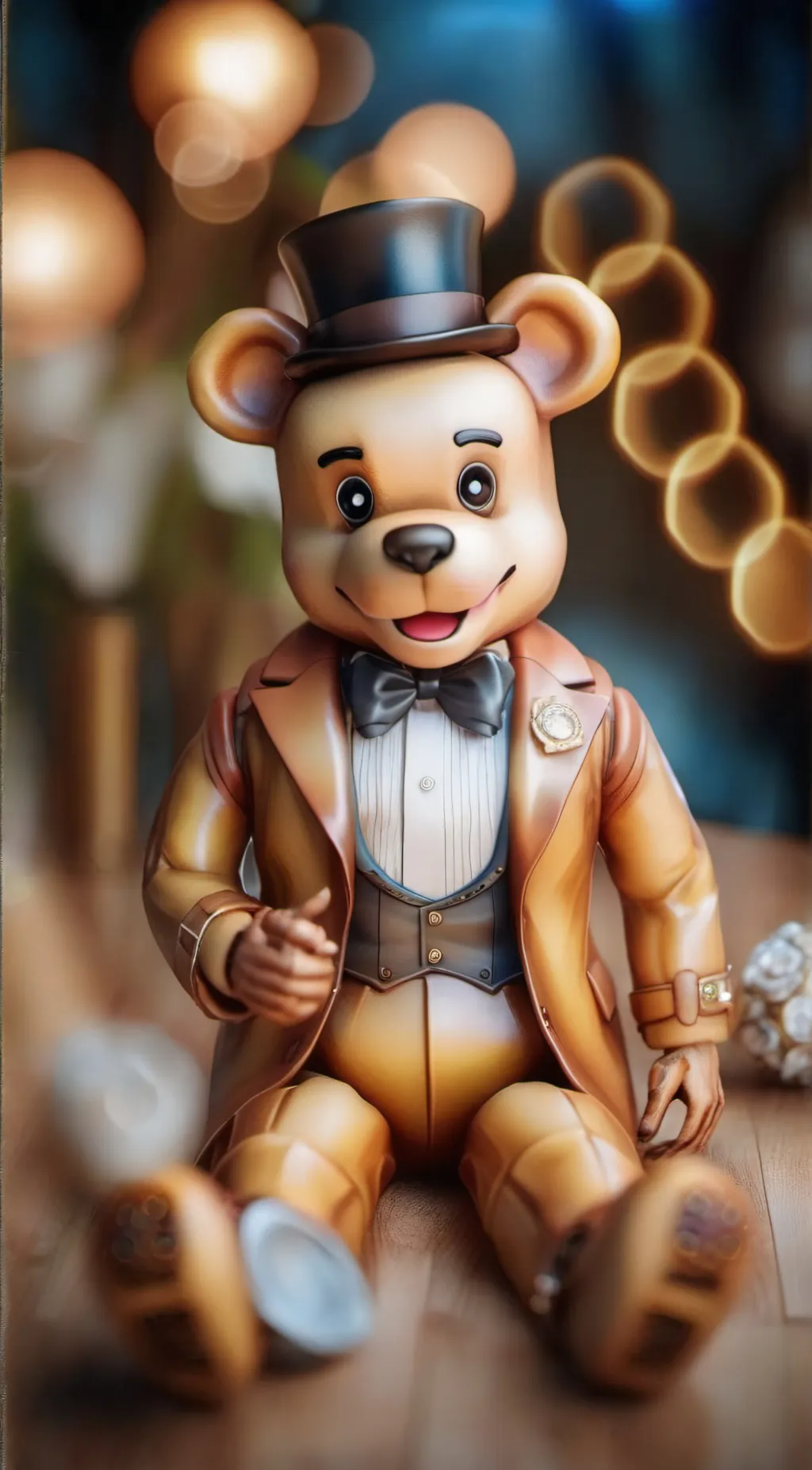 ai character: golden Freddy background