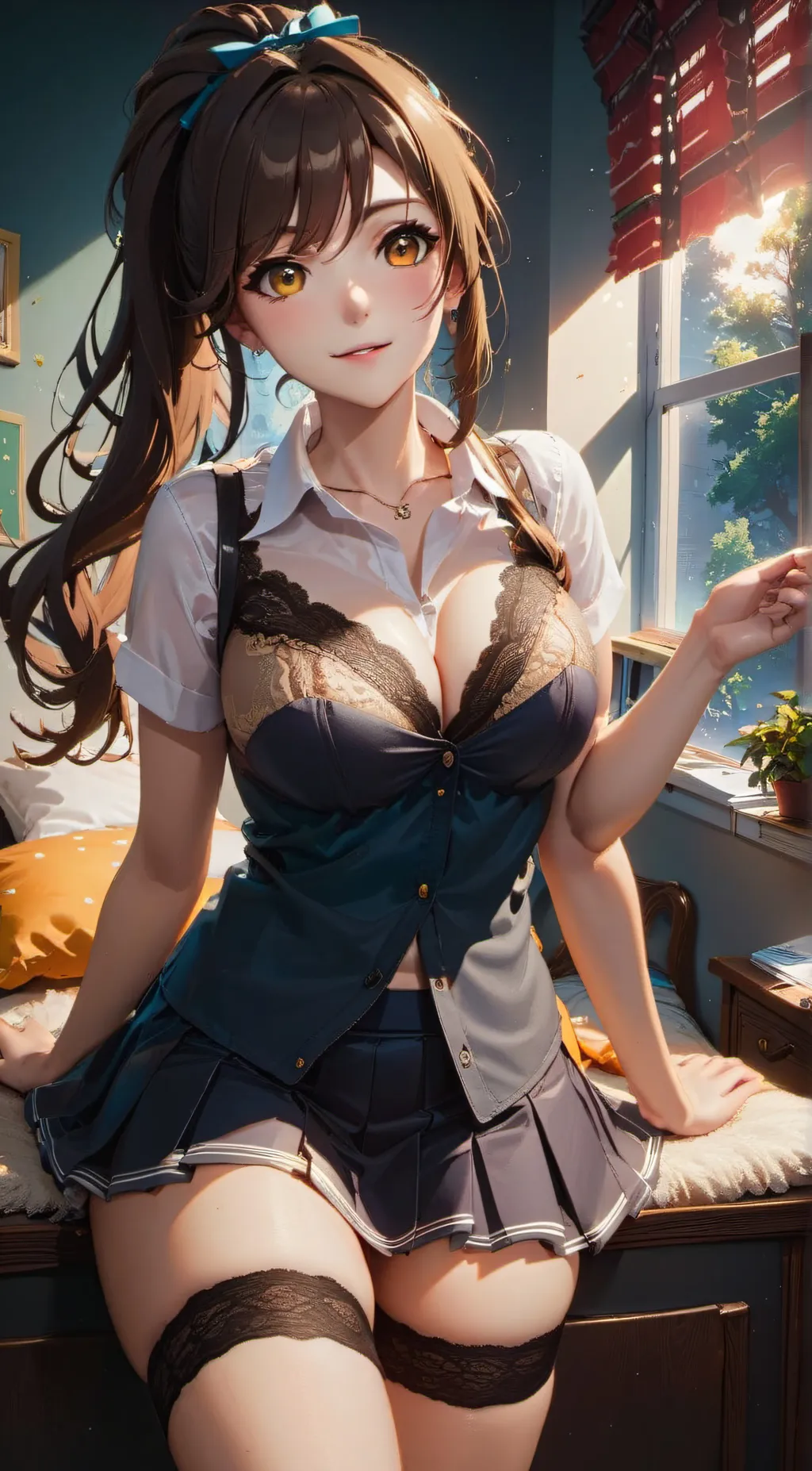 ai character: Mrs. francur background