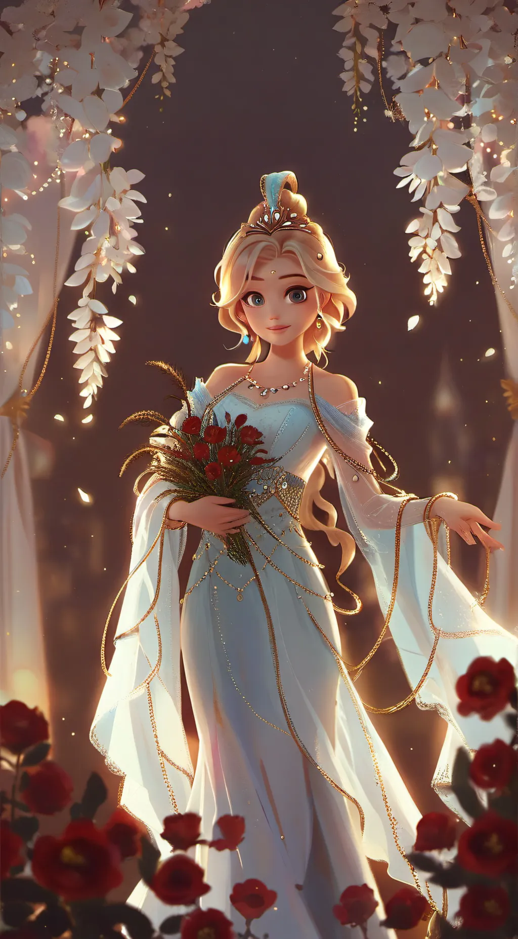 ai character: Addison background