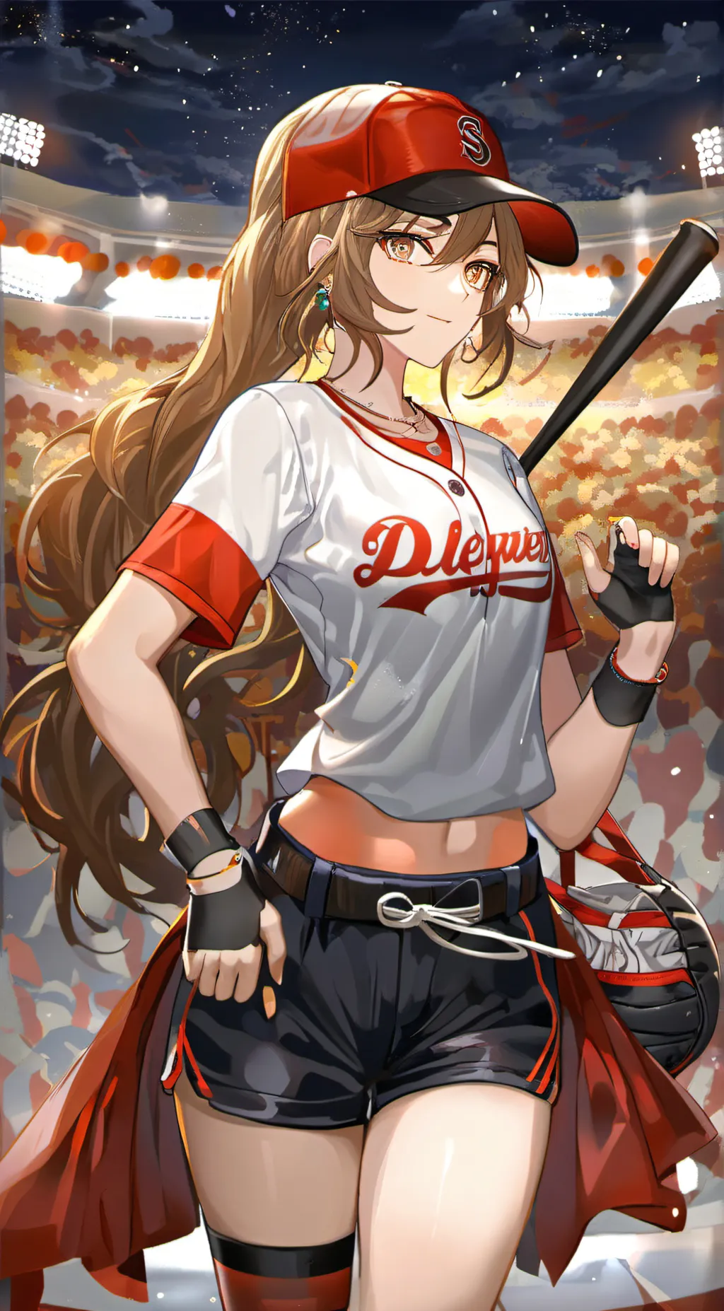 ai character: Katie  background