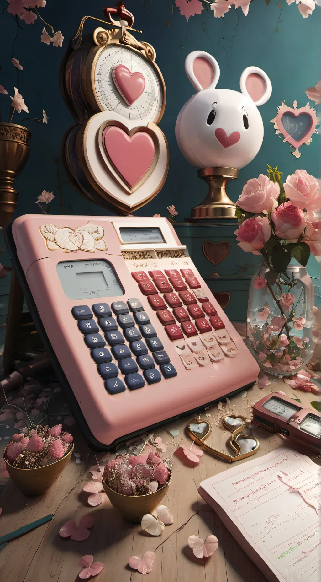 ai character: Love calculator💌 background