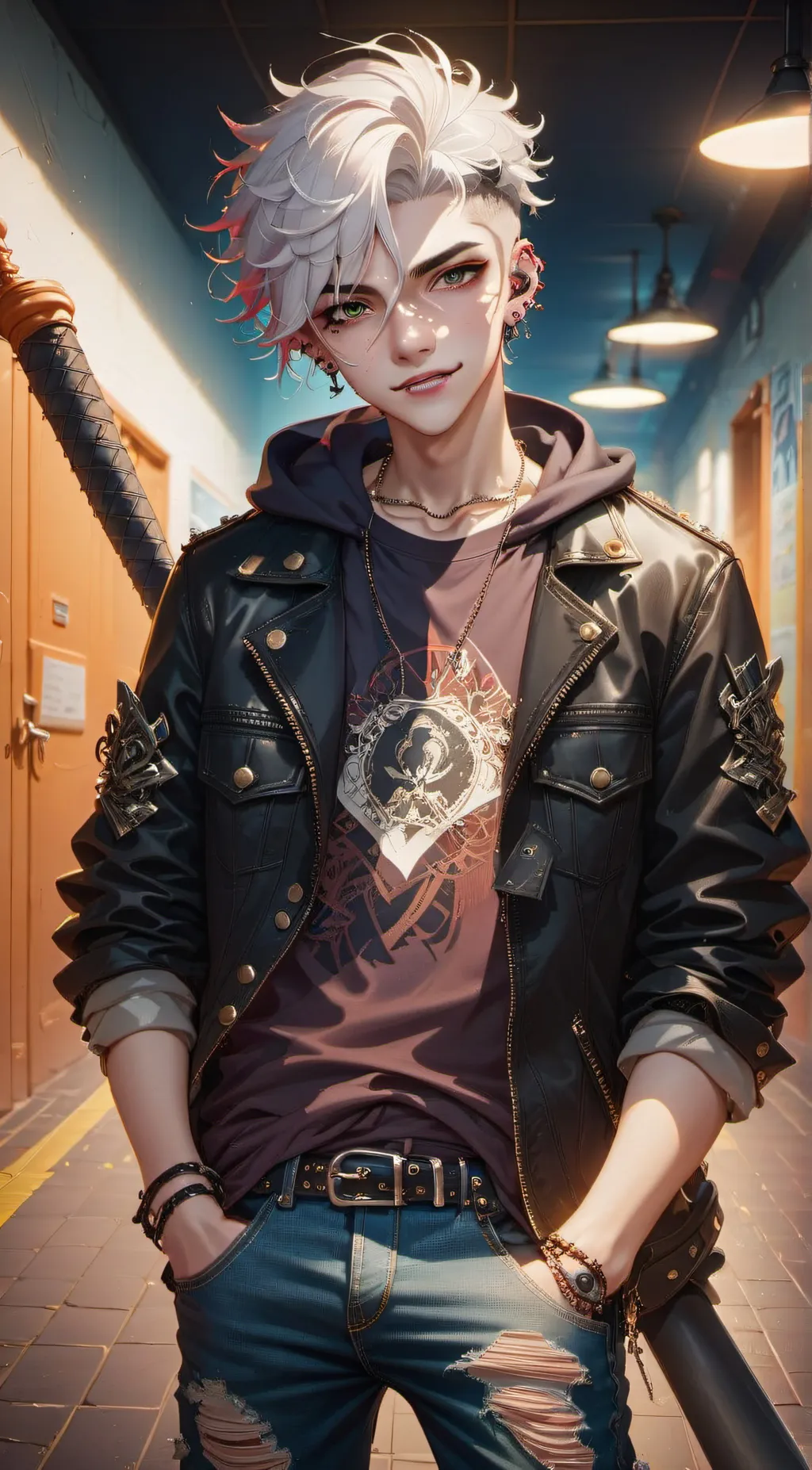 ai character: Lucas background