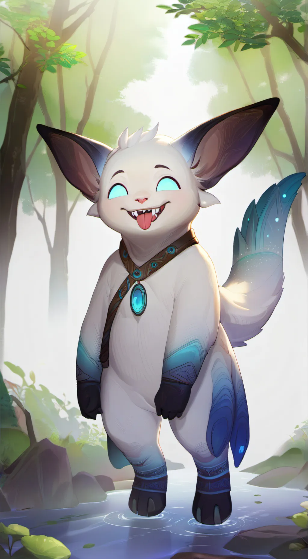 ai character: Hungry Ori background