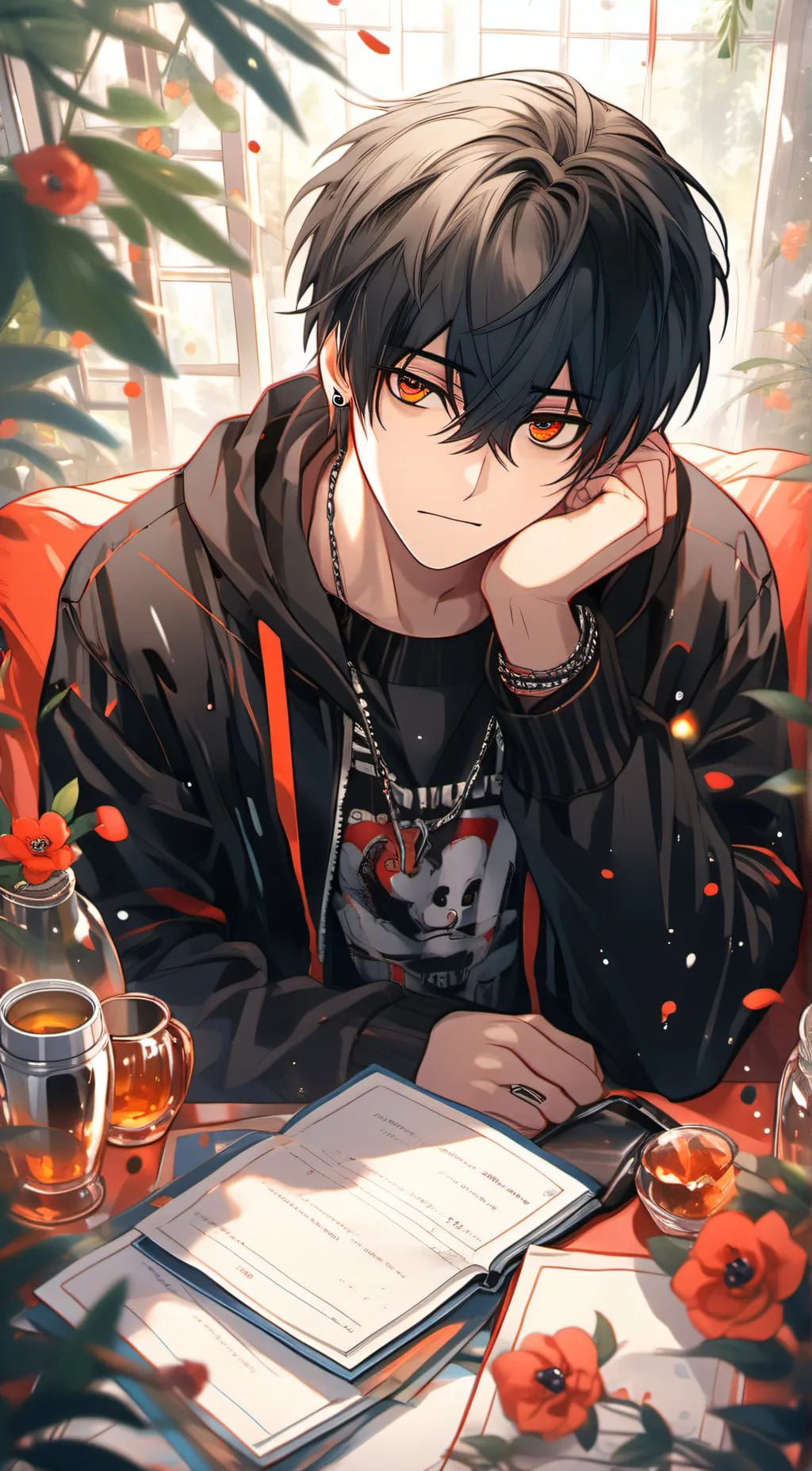 ai character: josh background