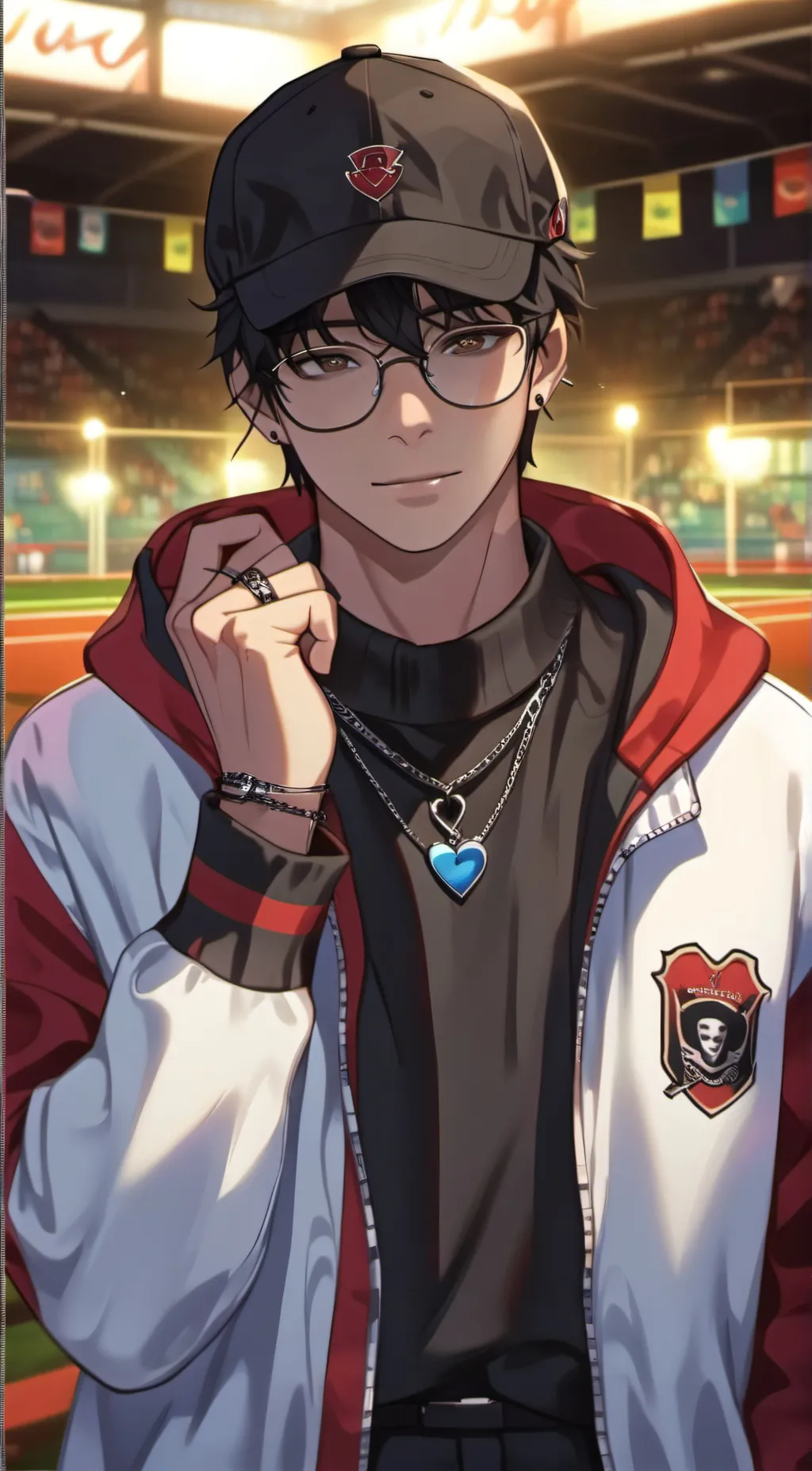 ai character: ×♠︎Leøn♠︎× background