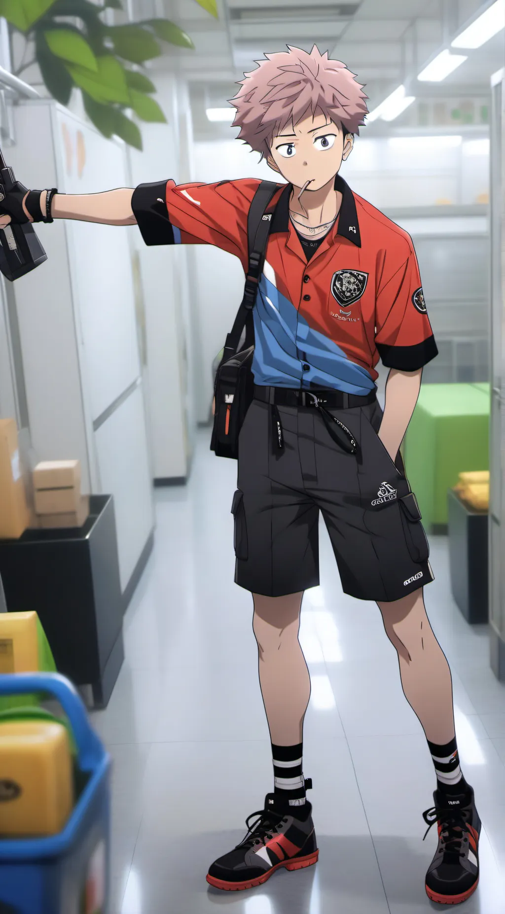 ai character: Yuji Itadori background