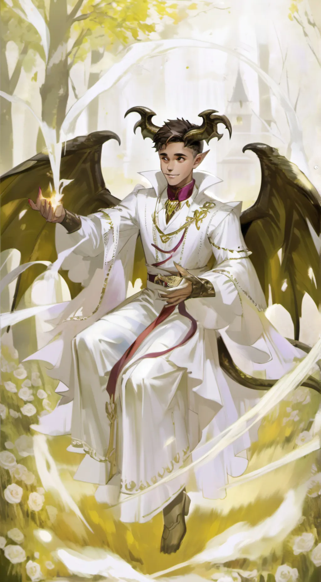 ai character: the evil God background