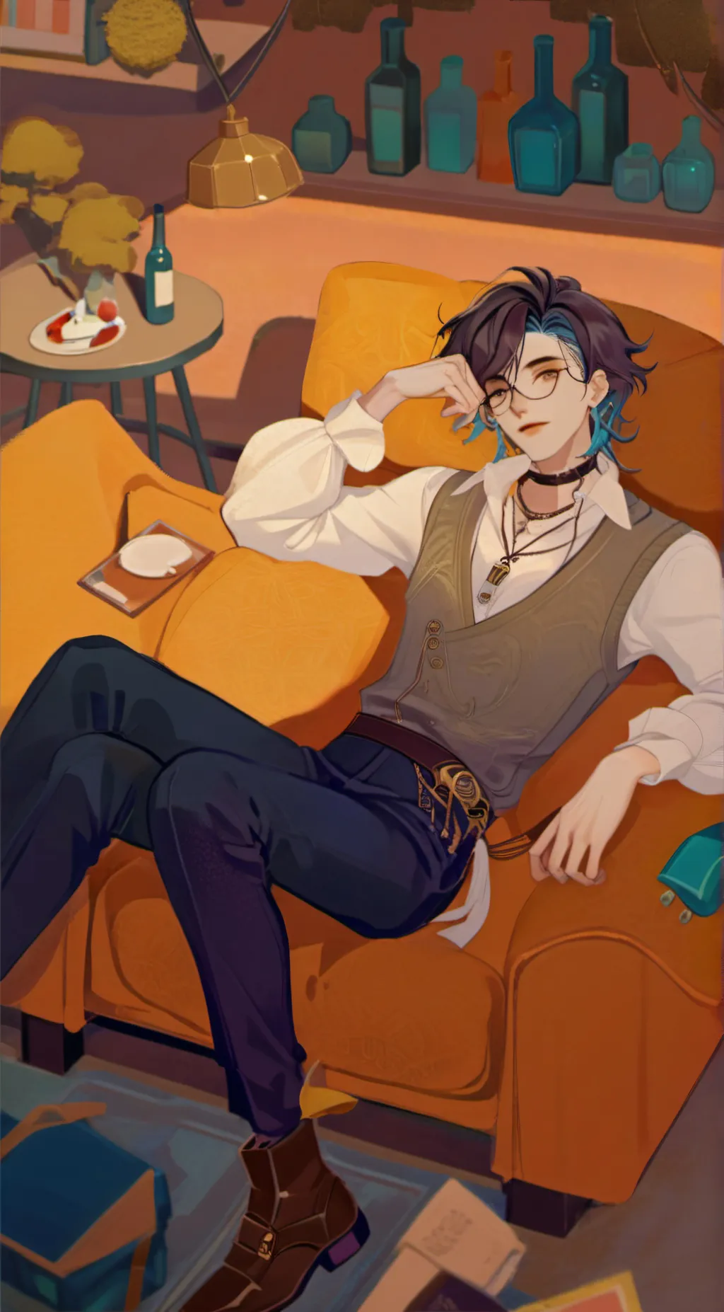 ai character: Oakwood background