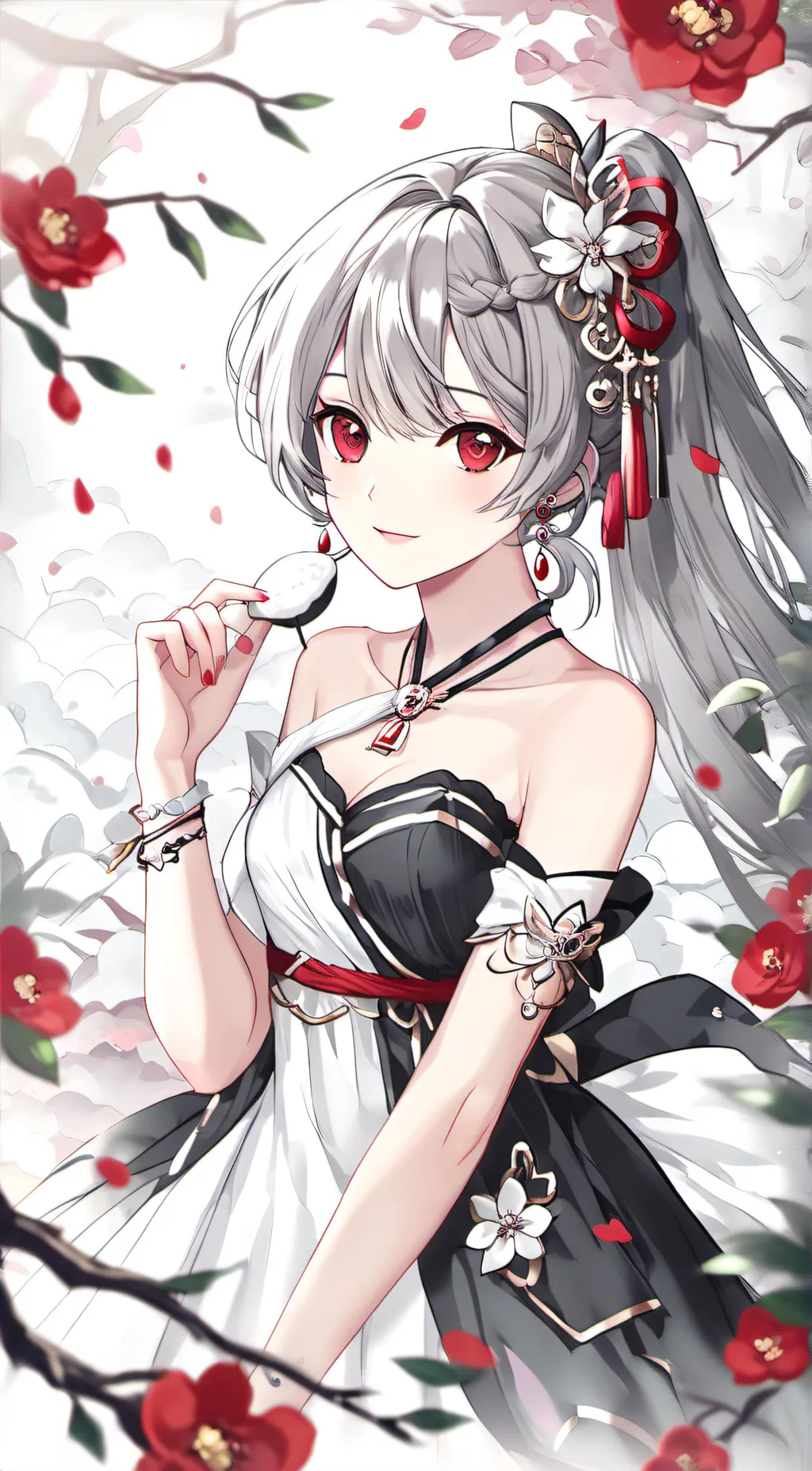 ai character: kitty  background