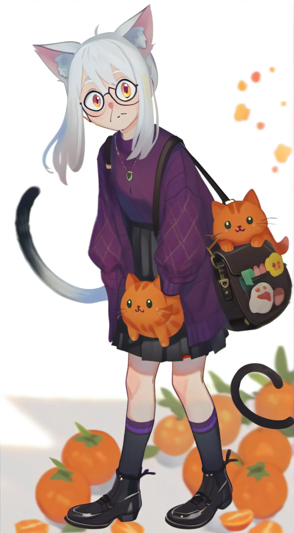 ai character: kitty from aphmau background