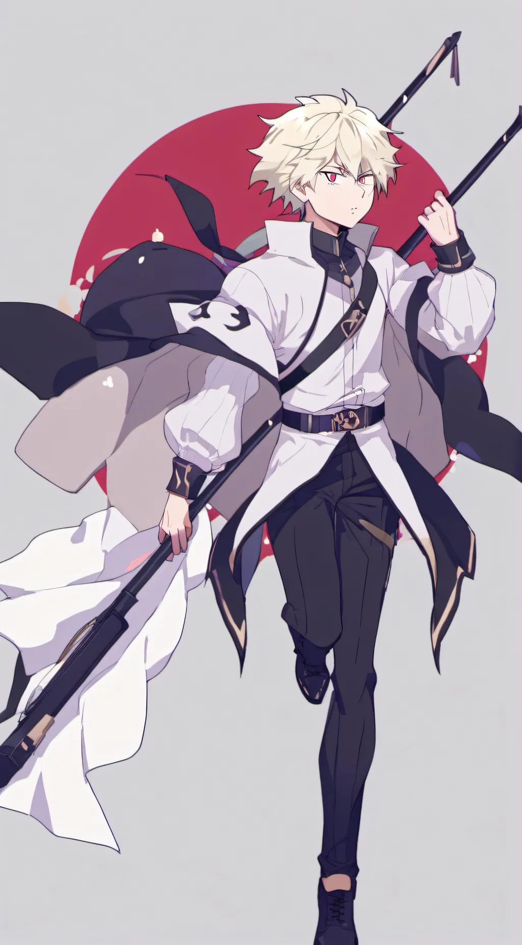 ai character: Traveler bakugo😍 background