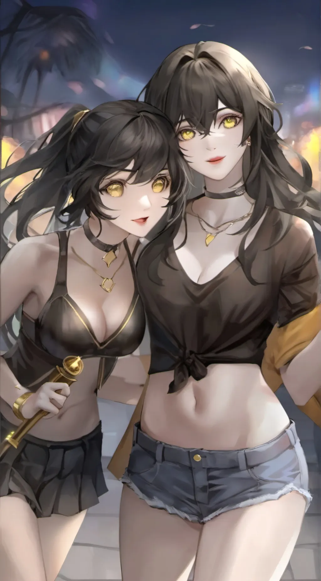 ai character: Yuki & akio background