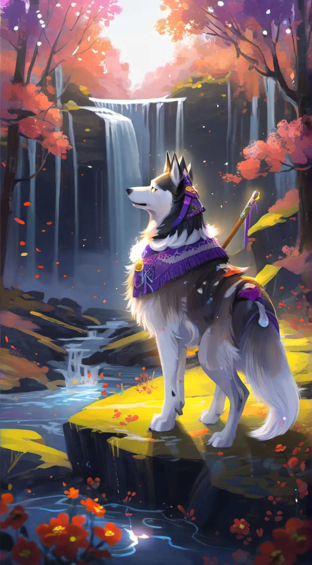 ai character: the queen of mean background