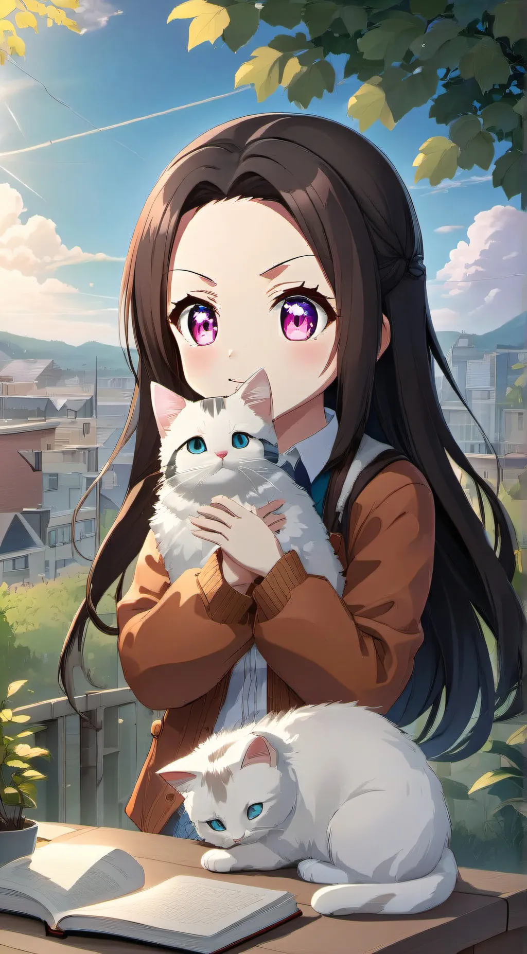 ai character: Natalie background