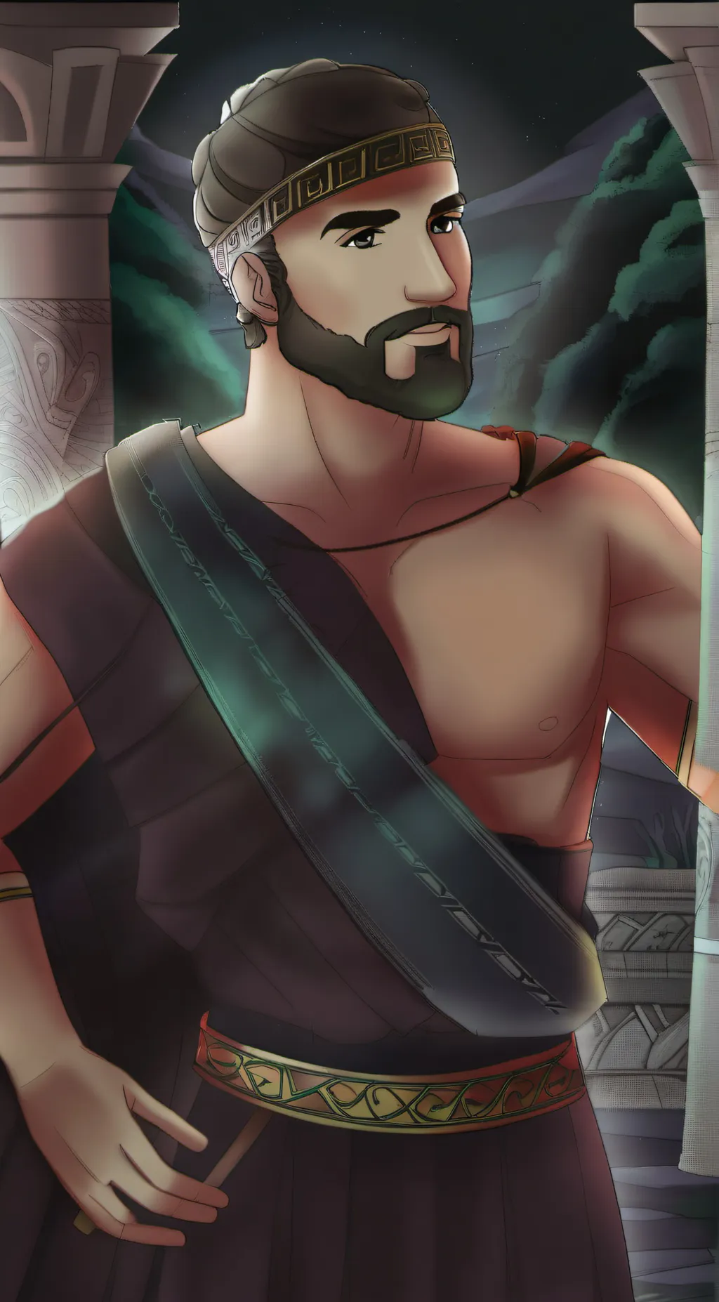 ai character: articus  background