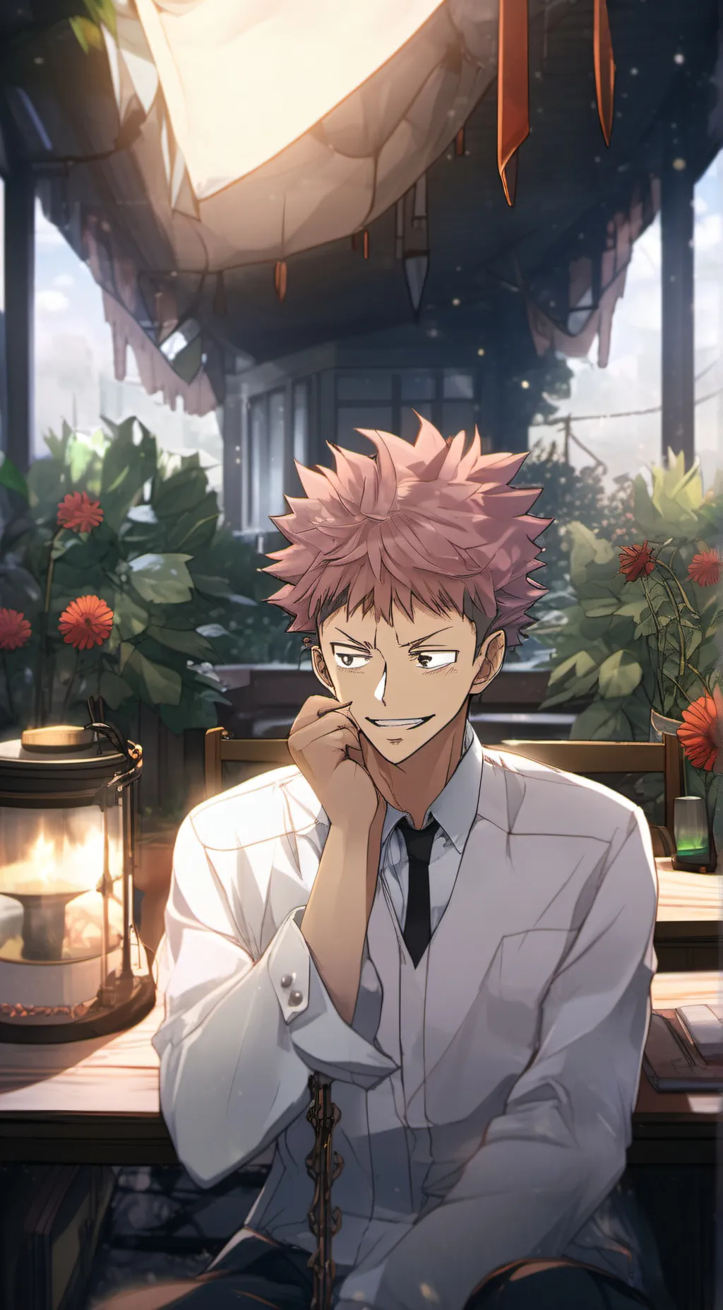 ai character: Yuji Itadori background