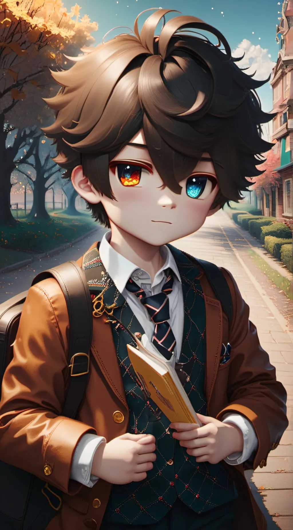 ai character: Max background