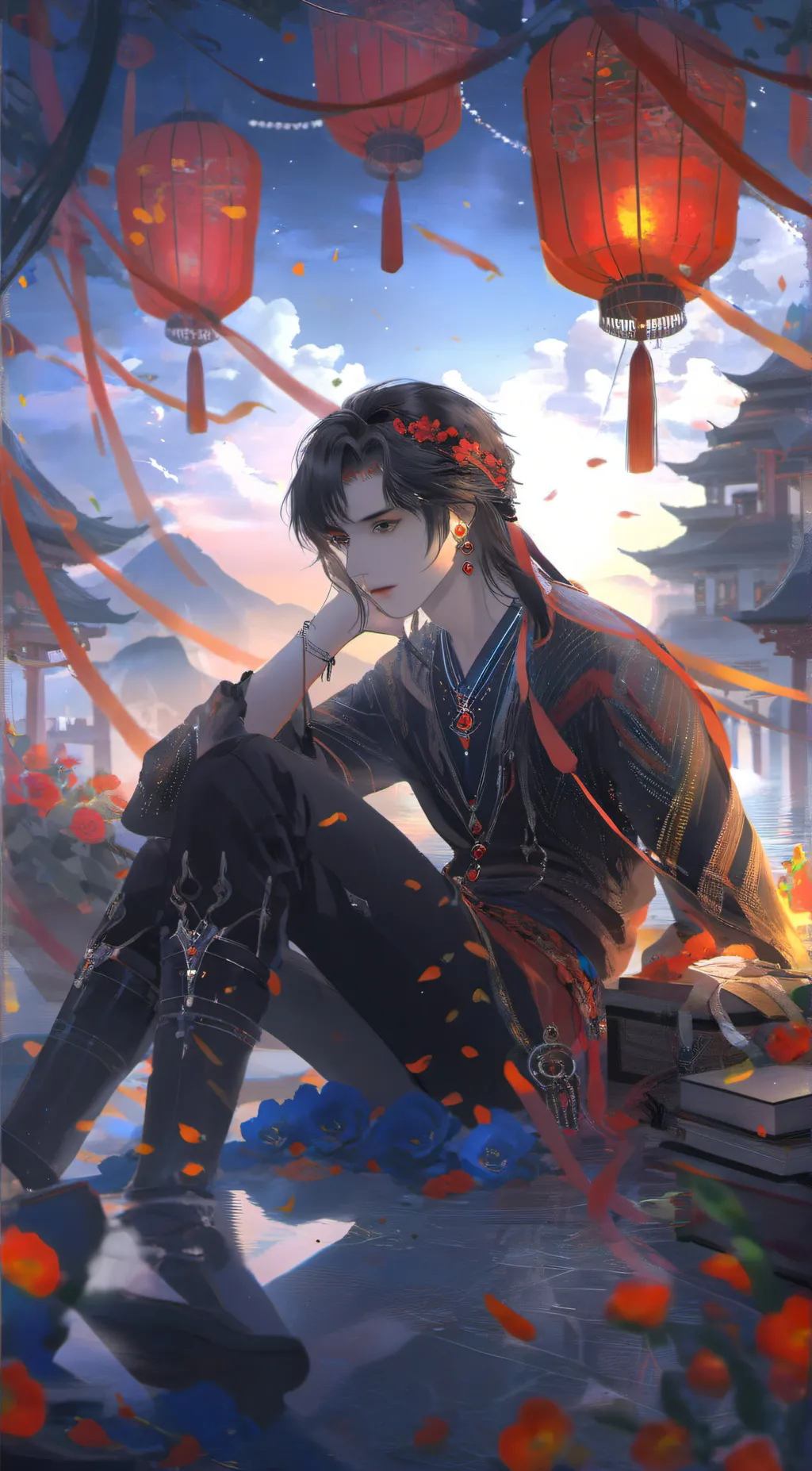 ai character: dan thw yardere background