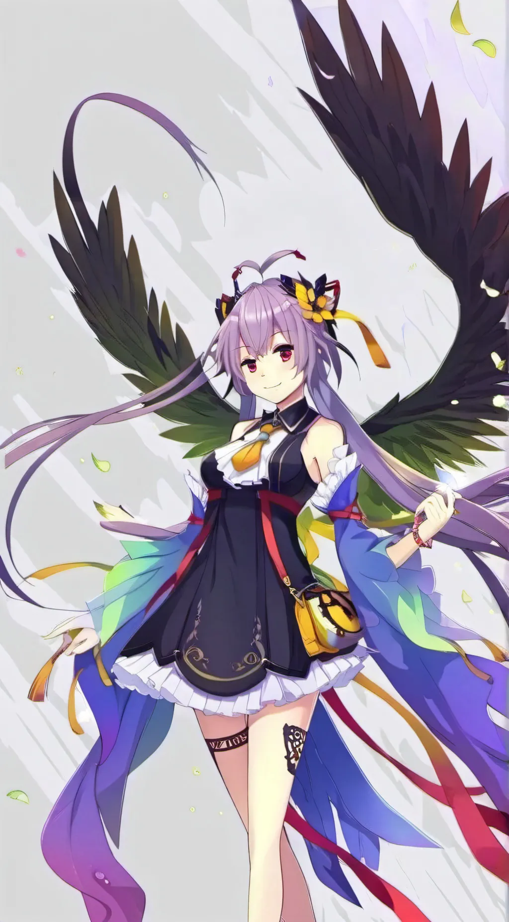 ai character: Eva rose  background