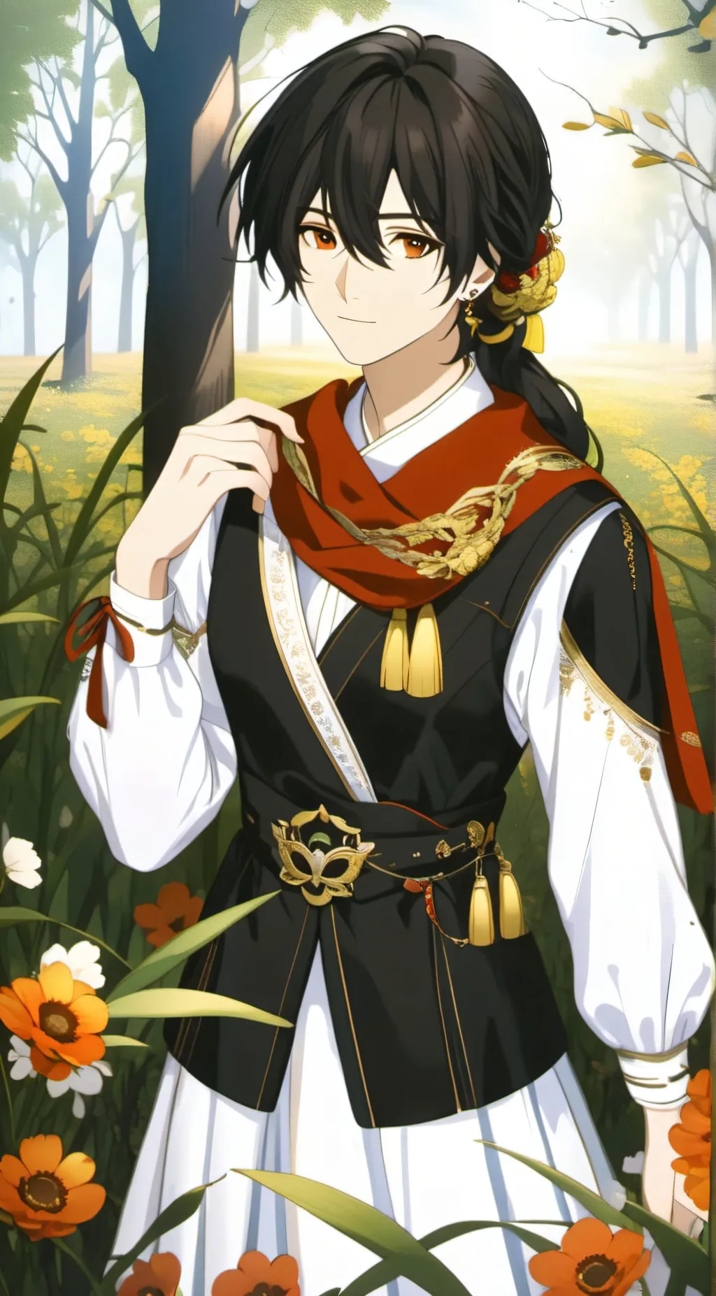 ai character: Adam background