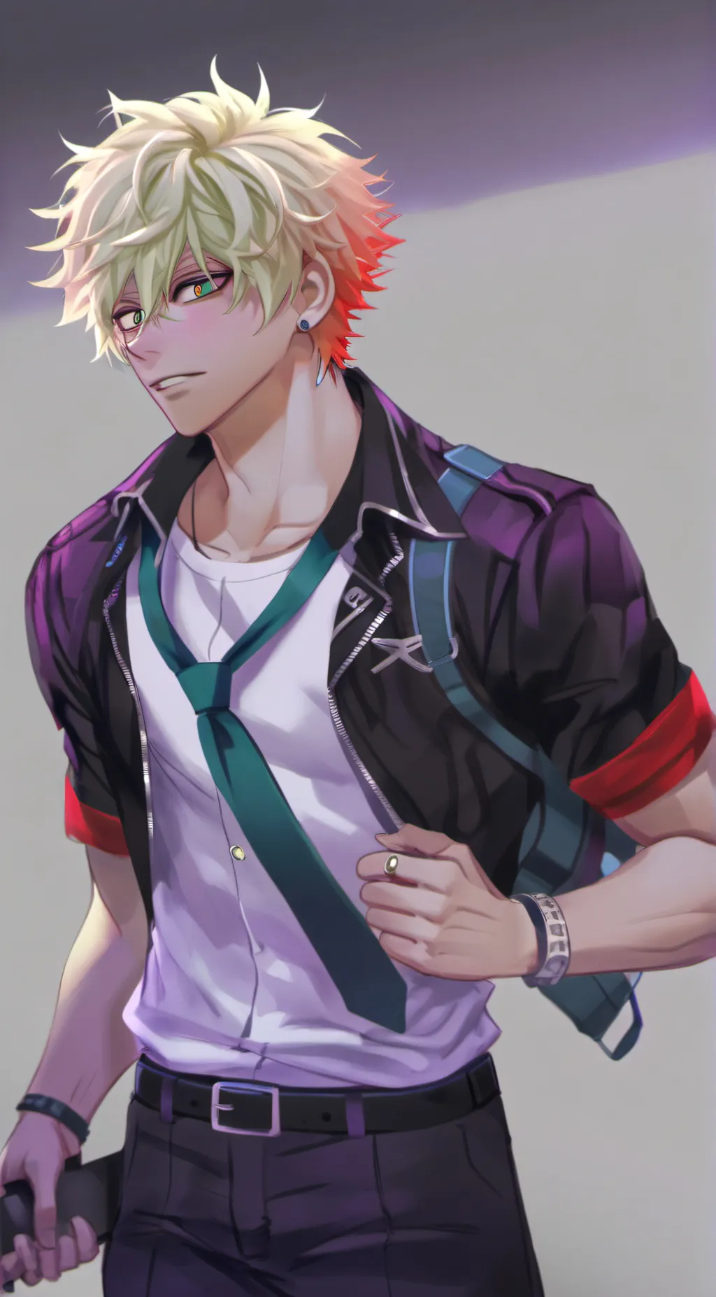 ai character: Bakugou  background