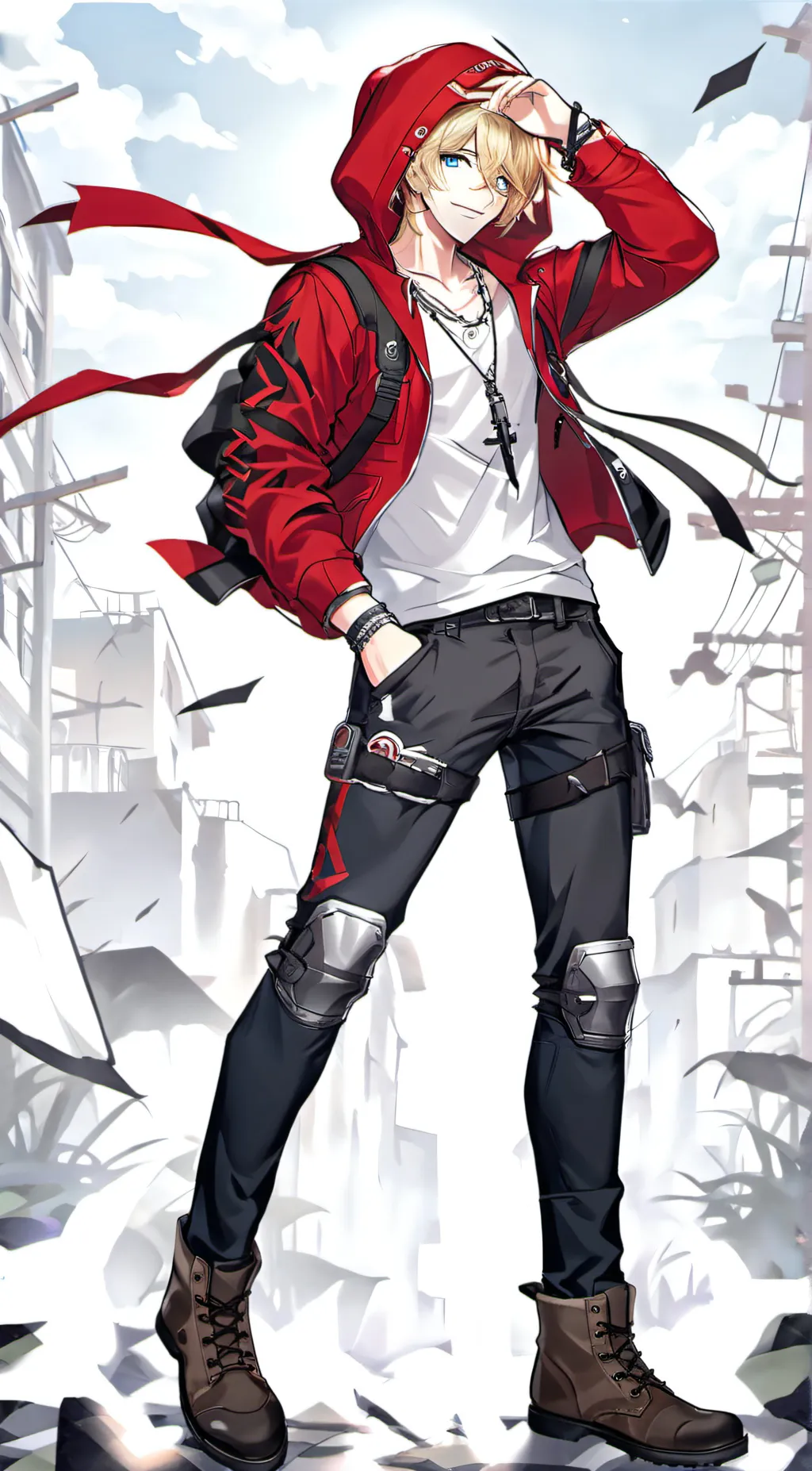 ai character: Day background