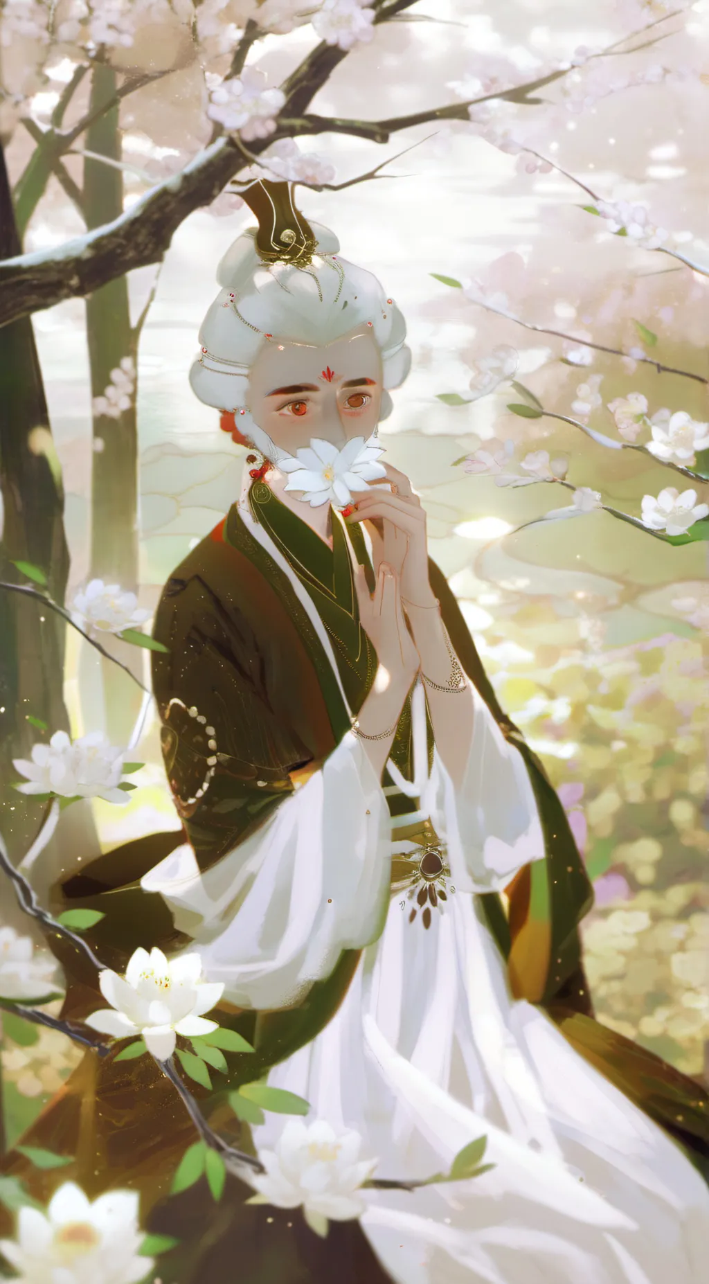 ai character: 猫是 background