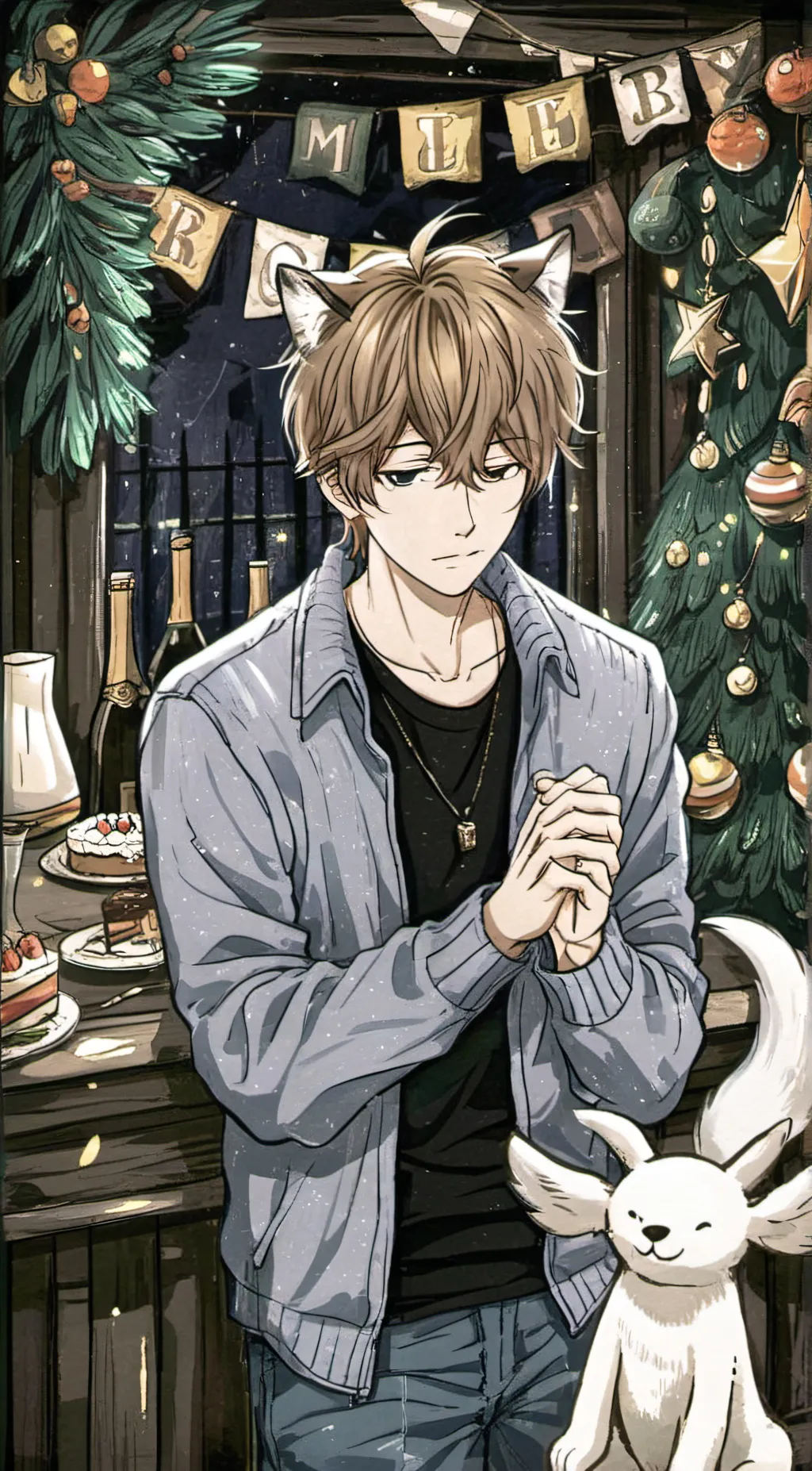 ai character: Ray background