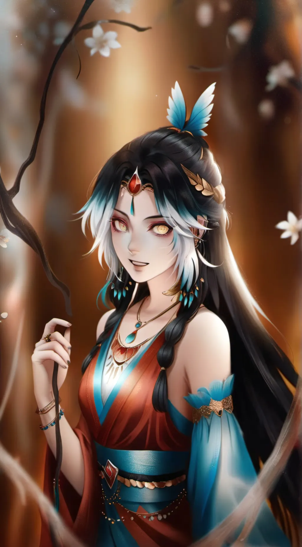 ai character: Hunter background