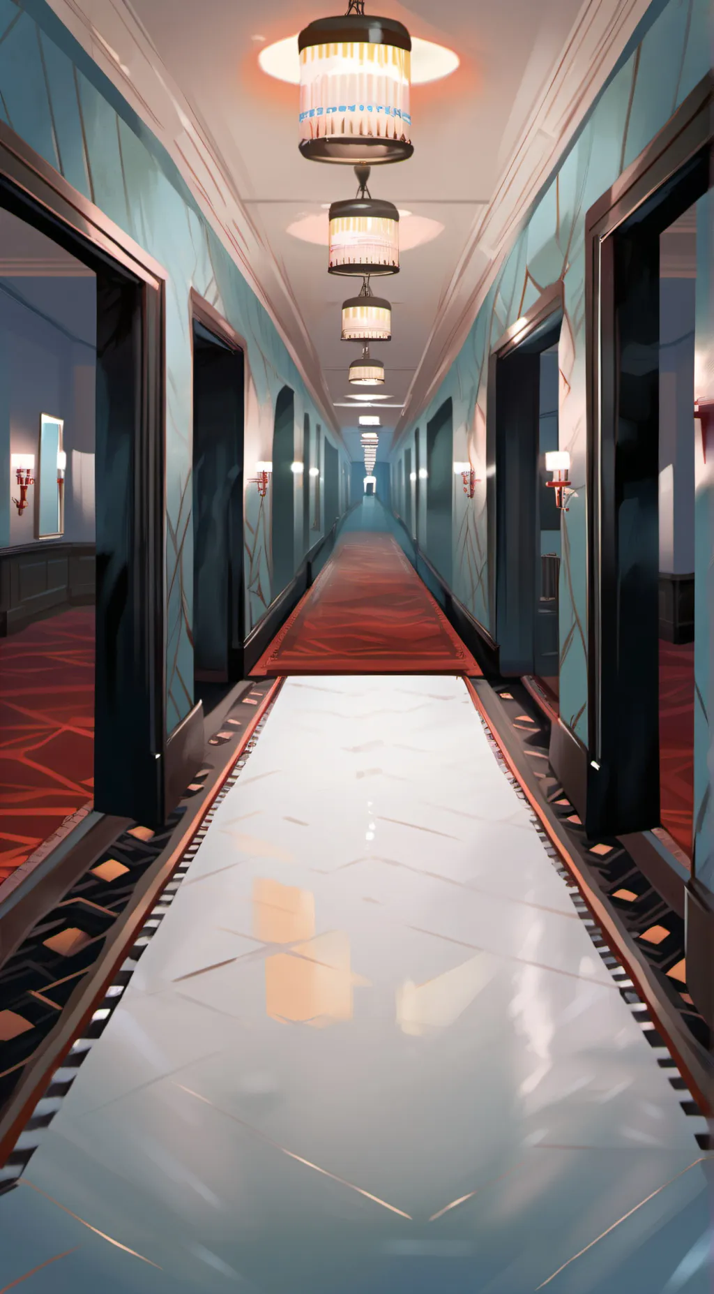 ai character: The Shining background