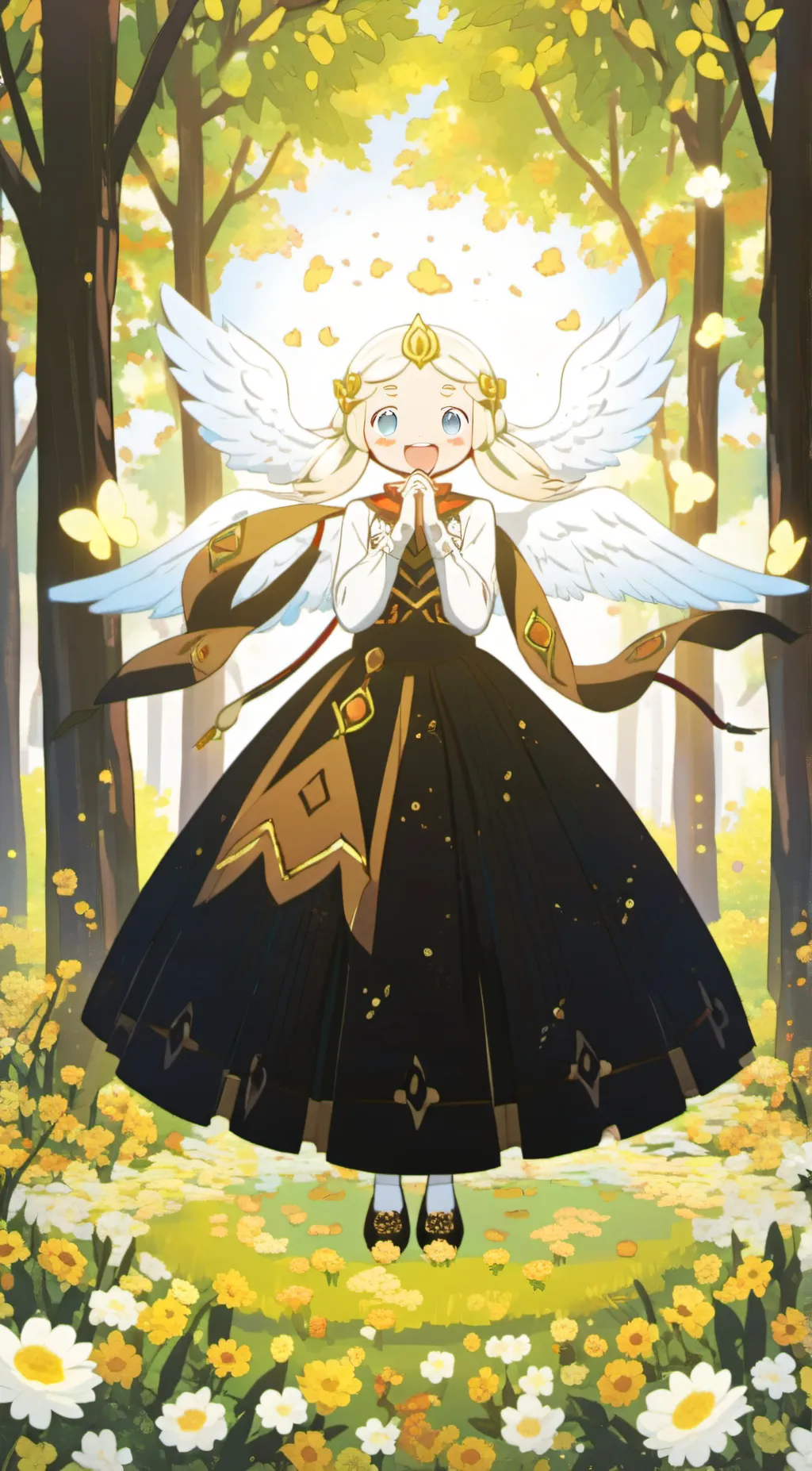 ai character: Cinnamoroll background