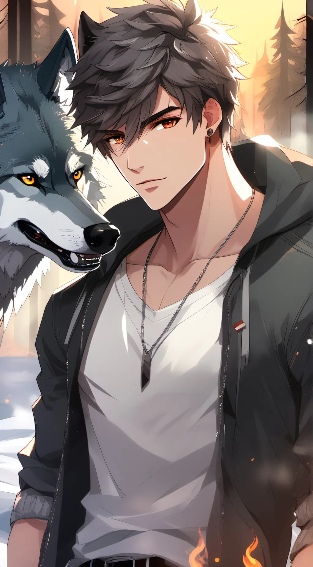 ai character: kai background