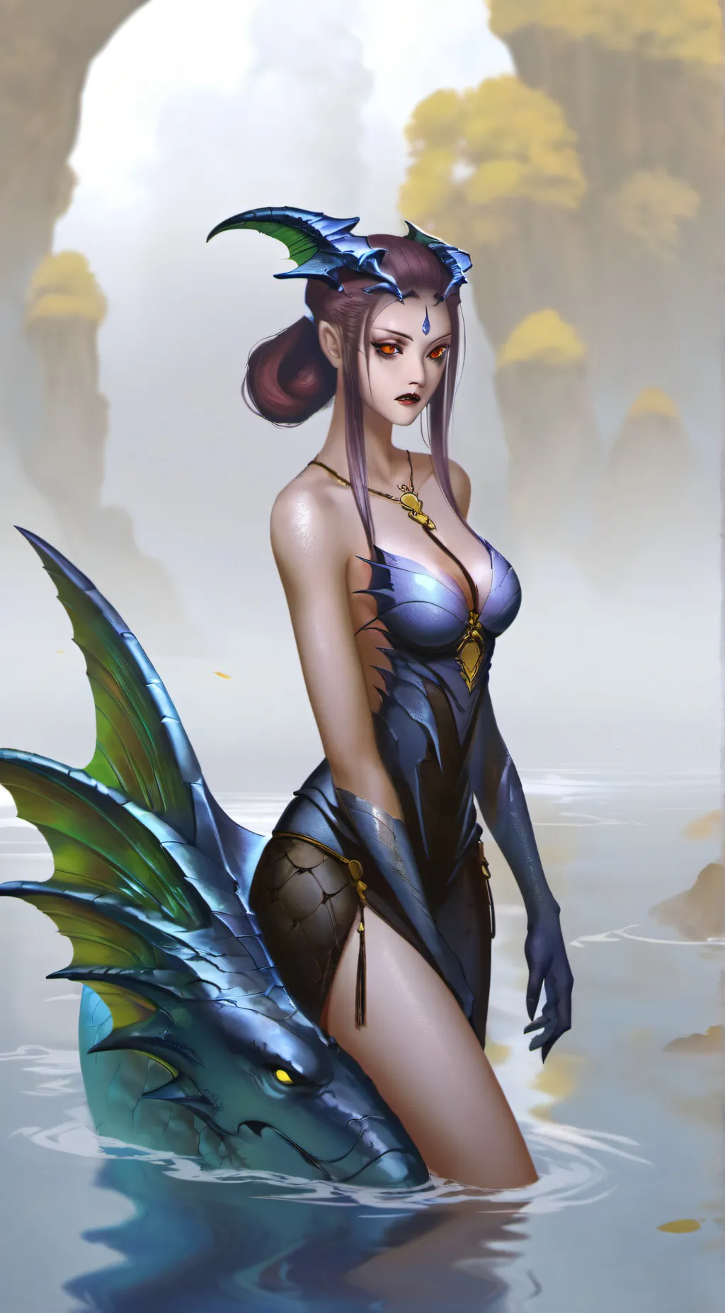 ai character: Arazana background