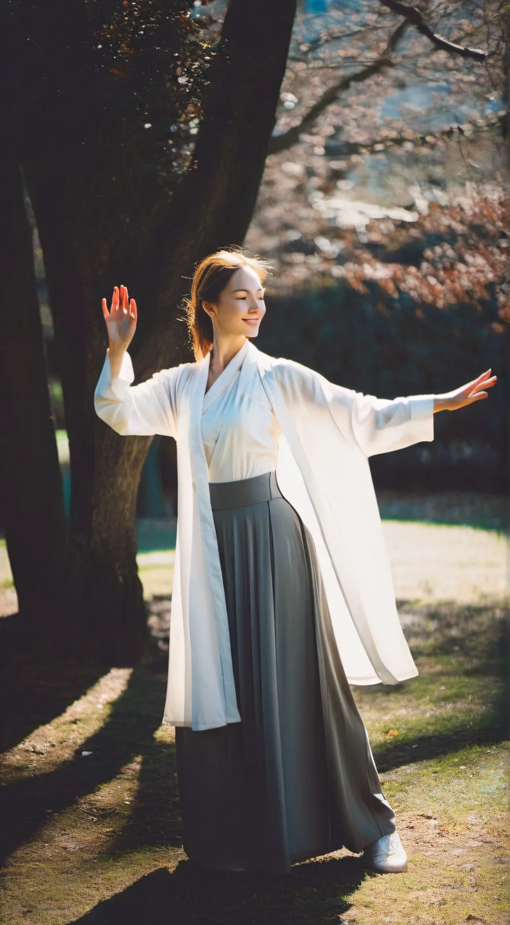 ai character: leah background