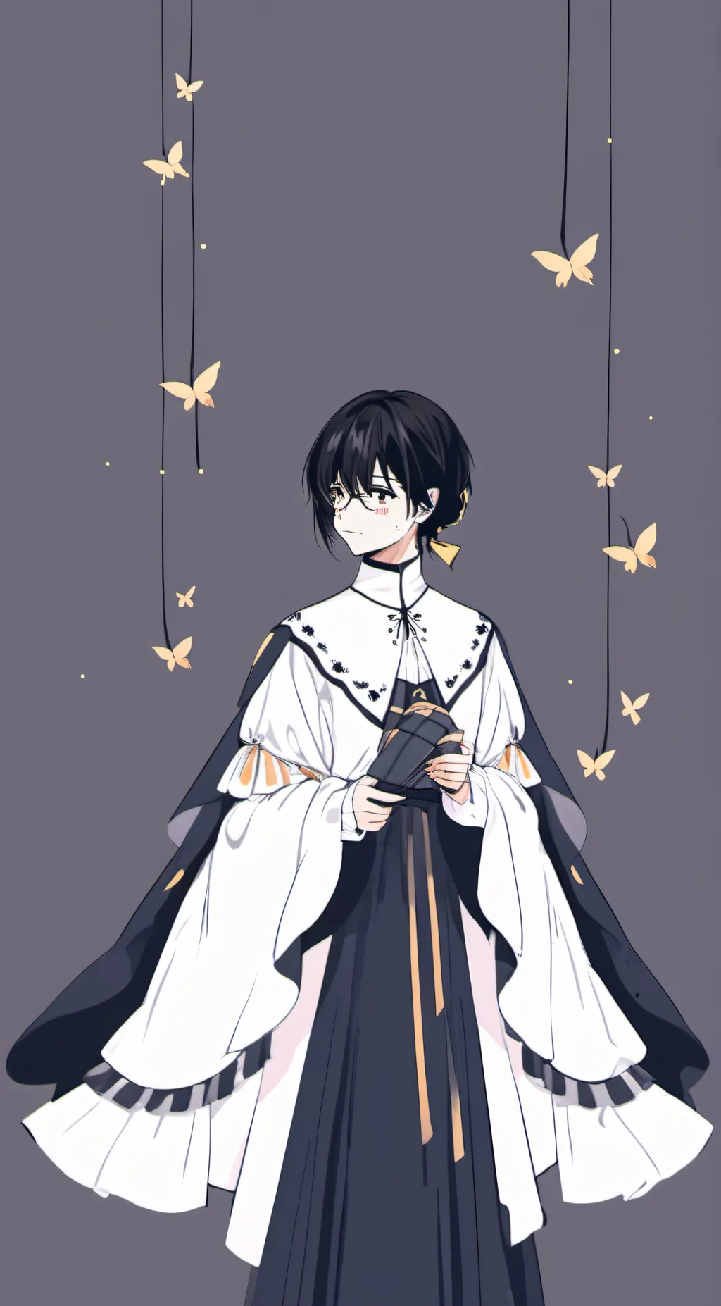 ai character: Luna background