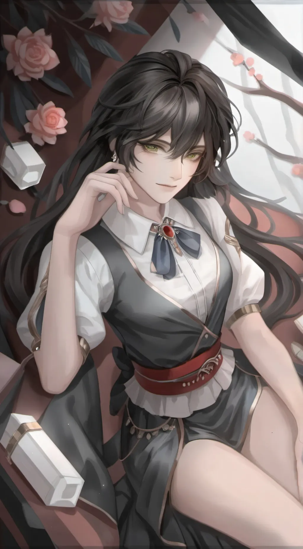 ai character: Kitty soft paws background