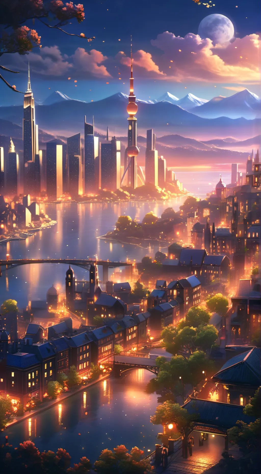 ai character: Gacha cringe background